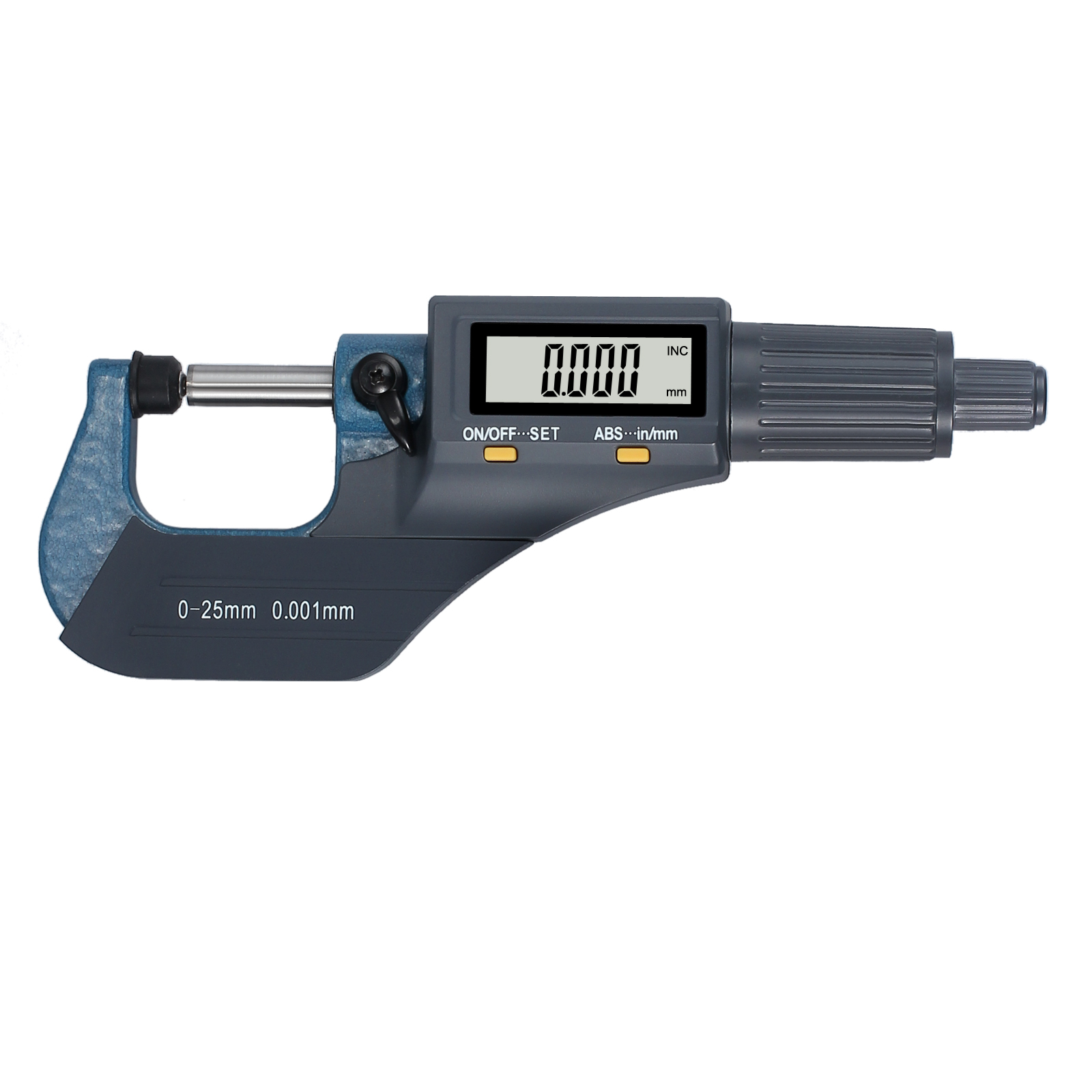 0-1/"0.00005/" Digital Electronic Outside Micrometer Carbide 0-25mm LCD Display US