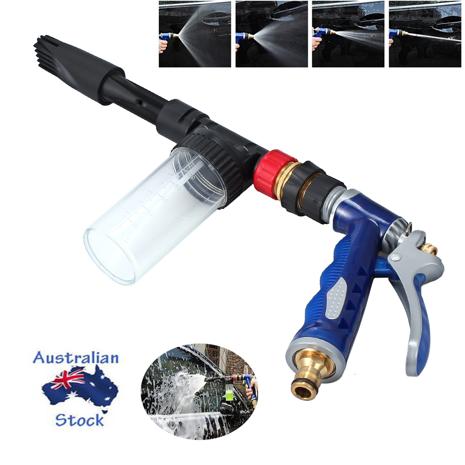 Multifunctional 100ML Pressure Snow Water Foam Car Wash Spray Gun Lance