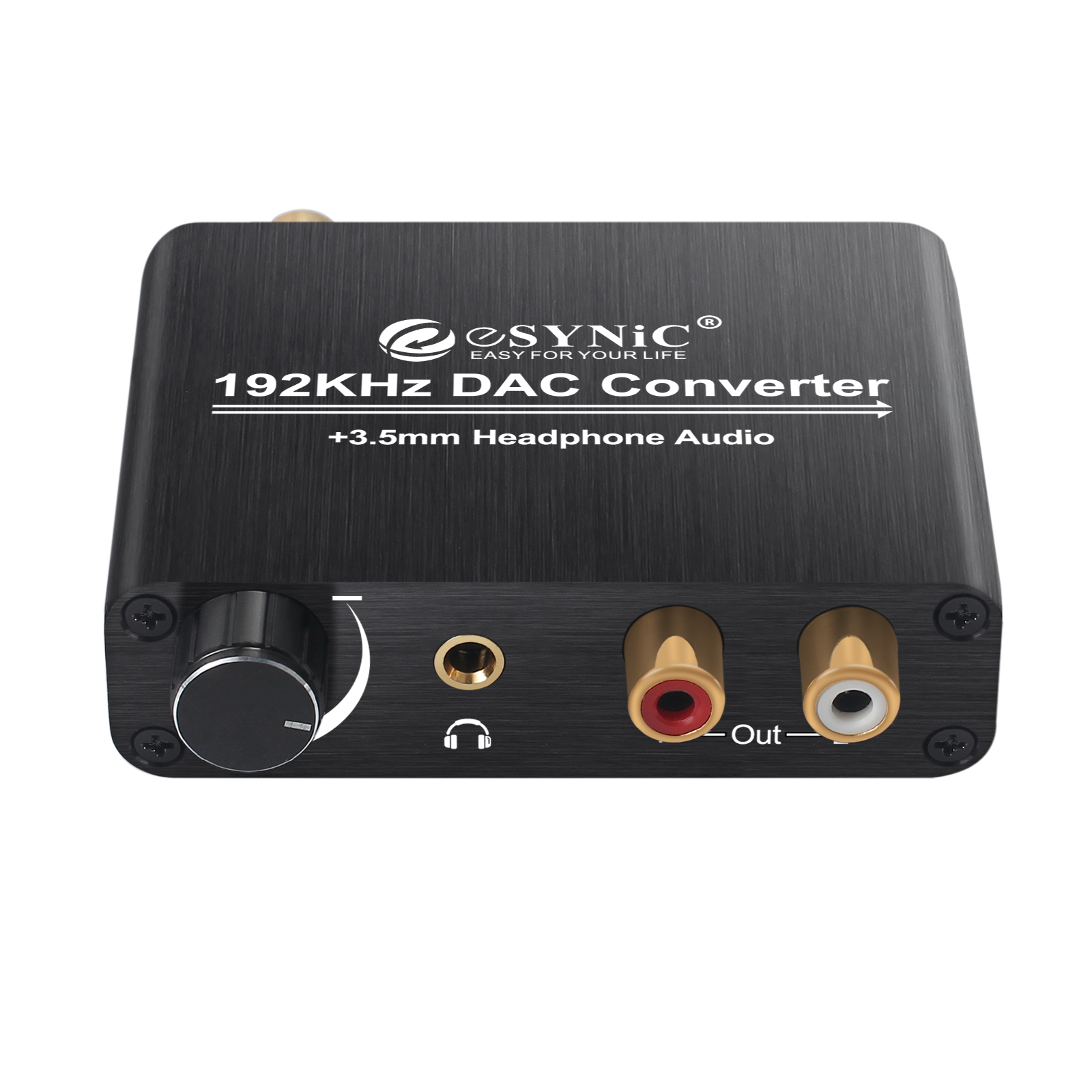 DAC Toslink Coaxial Optical Digital to Analog Audio Converter Adapter