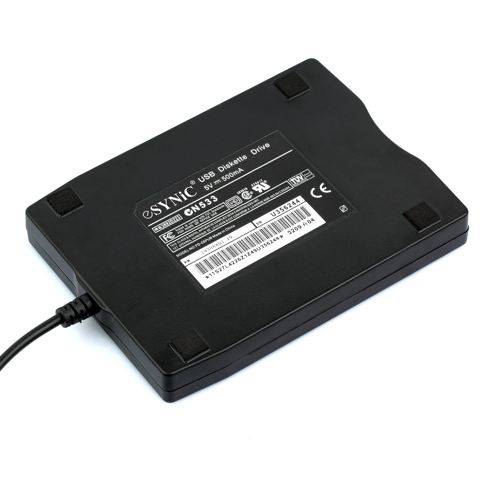 portable USB External Floppy Disk Drive For Laptop PC Win 7 H FDD 3.5