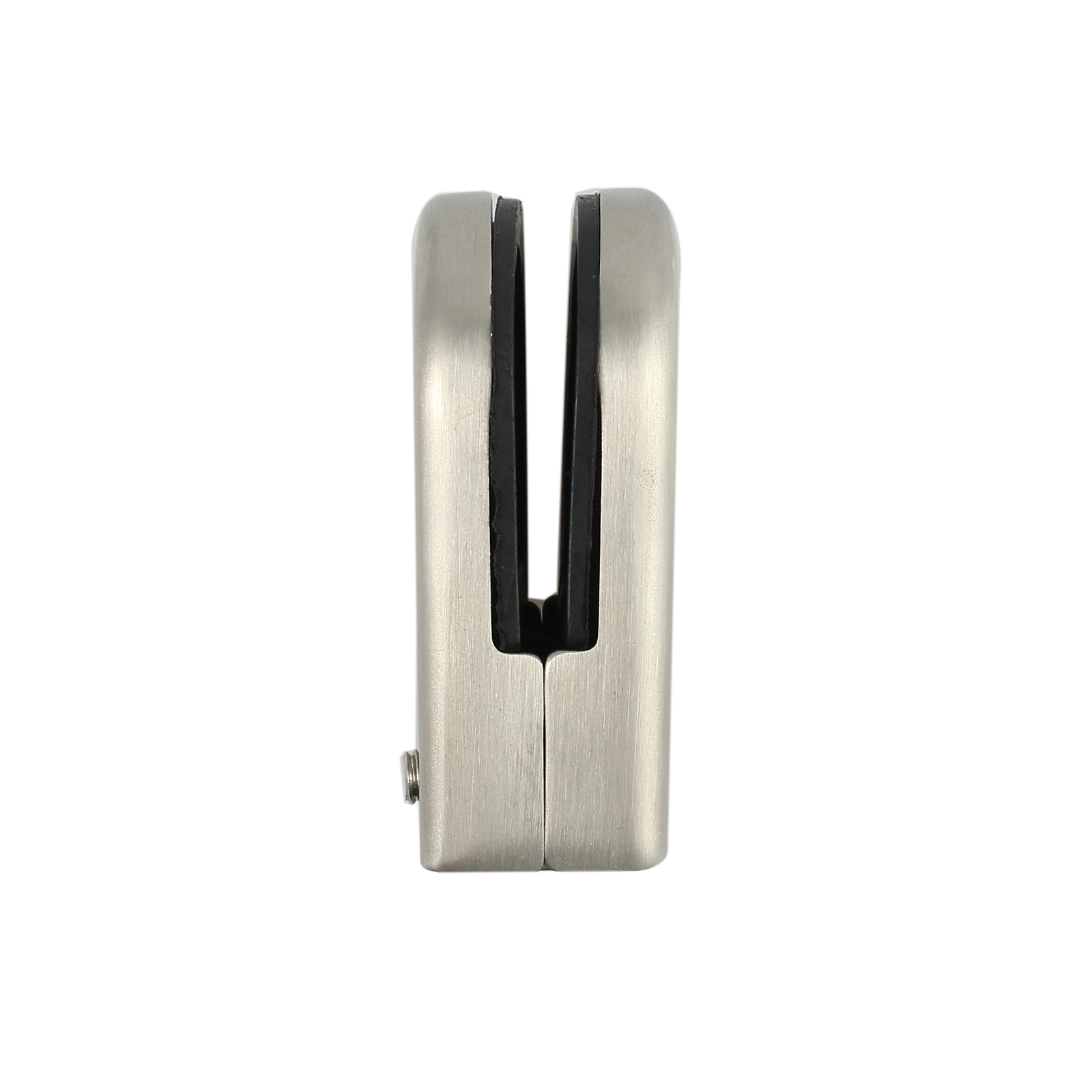 8PCS Stainless Steel 304 Glass Clamp Clips Bracket Flat Back for