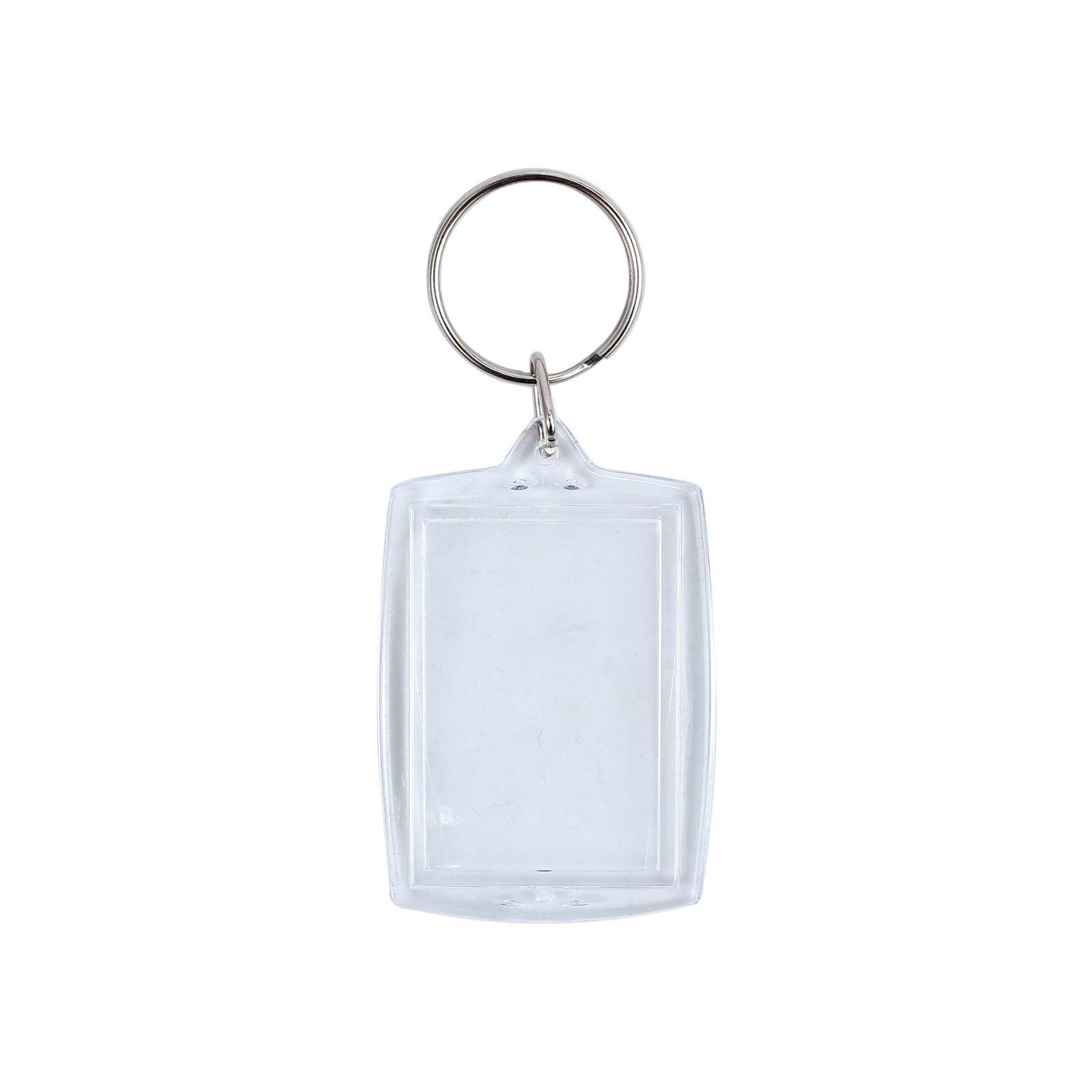 diy keyrings acrylic Clear Keyring Keychains eBay Insert 753807580137 Blank DIY Photo Acrylic 100Pcs Frame AU   Rings Key