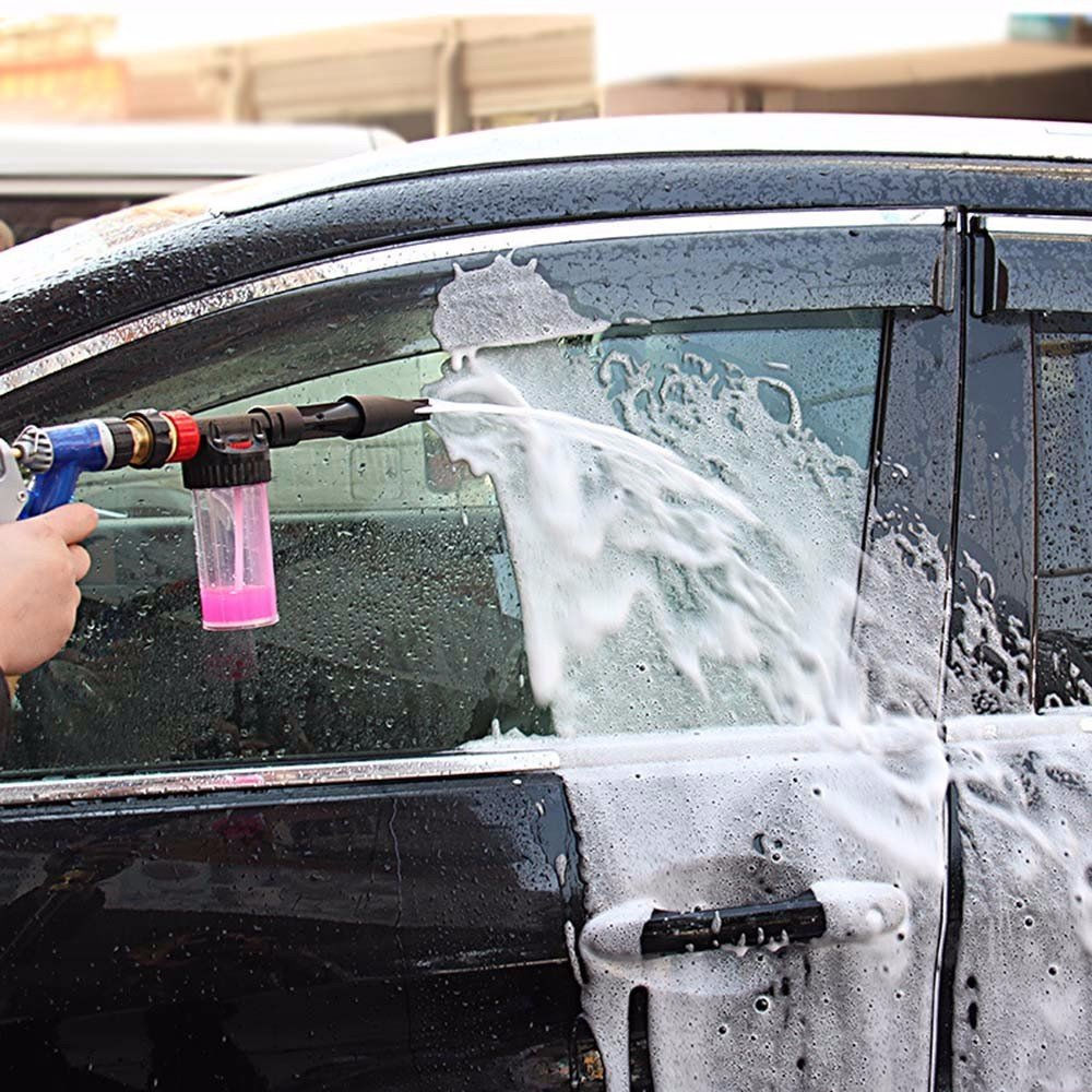 100ML Protable Snow Water Foam Spray Gun Hose For Car Motorbike Wash