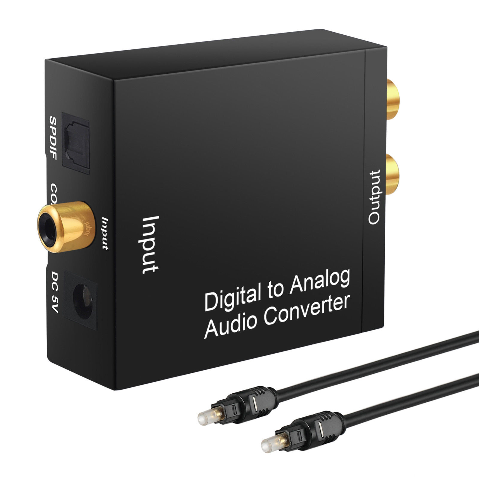 optical coaxial digital to analog converter