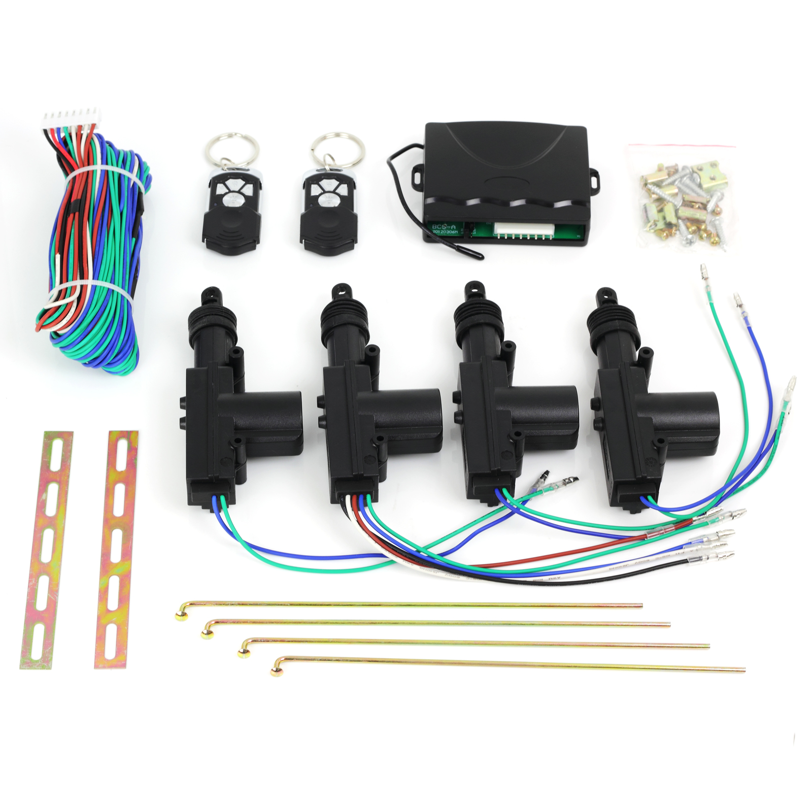 Auto Car Remote Control Keyless Entry Central Door Locking System Kit