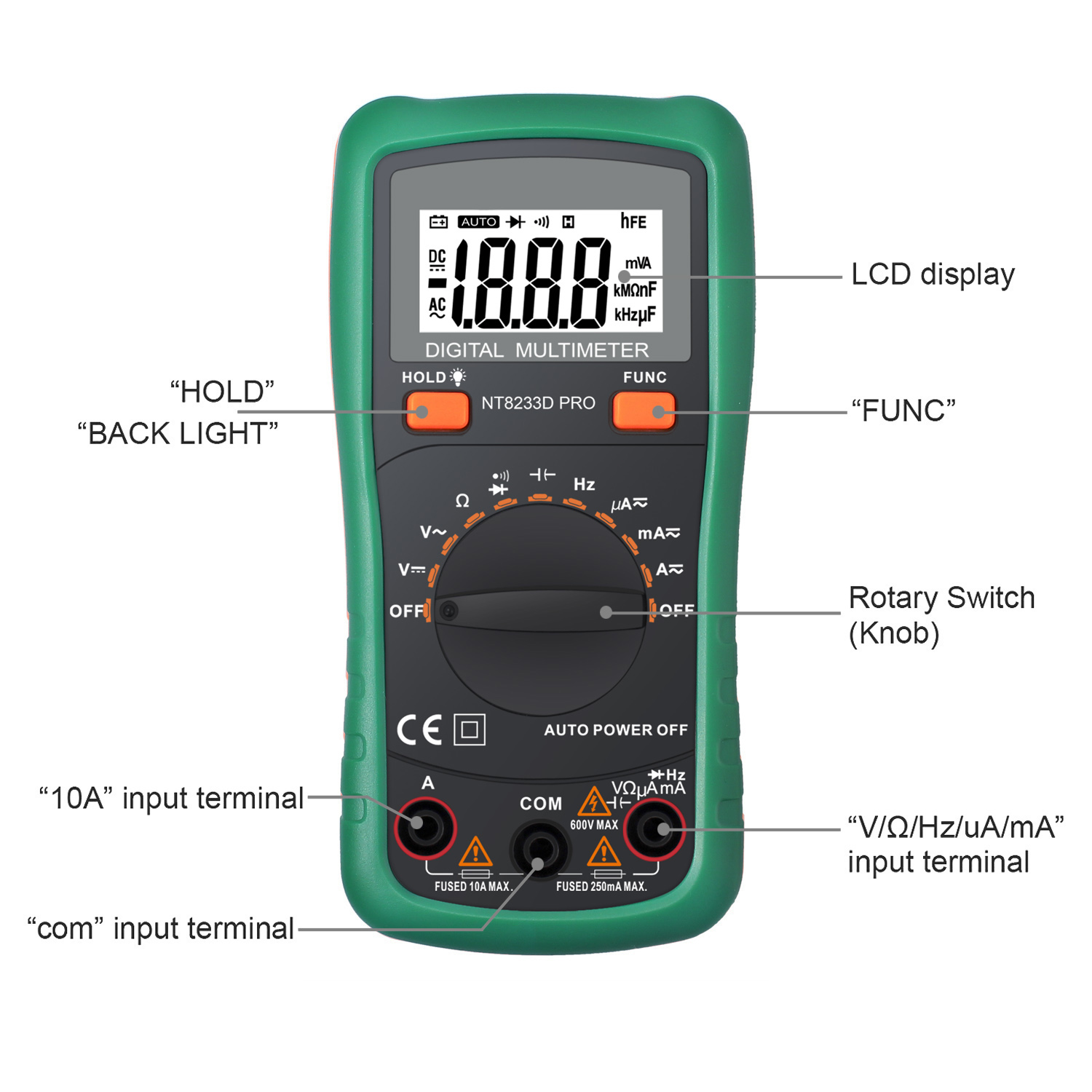 Neoteck 2 In 1 LCD Digital Hygrometer Thermometer Portable Indoor