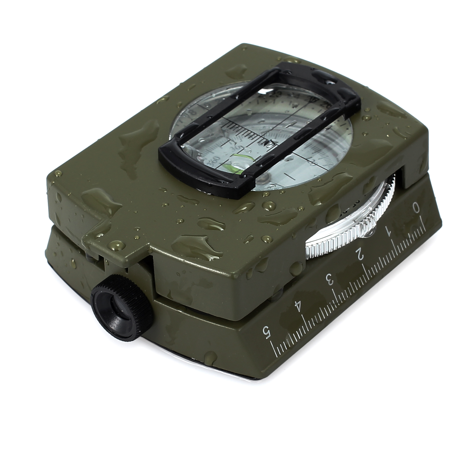 Kompass Taschenkompass Metallgehäuse Marschkompass Metall Peilkompass