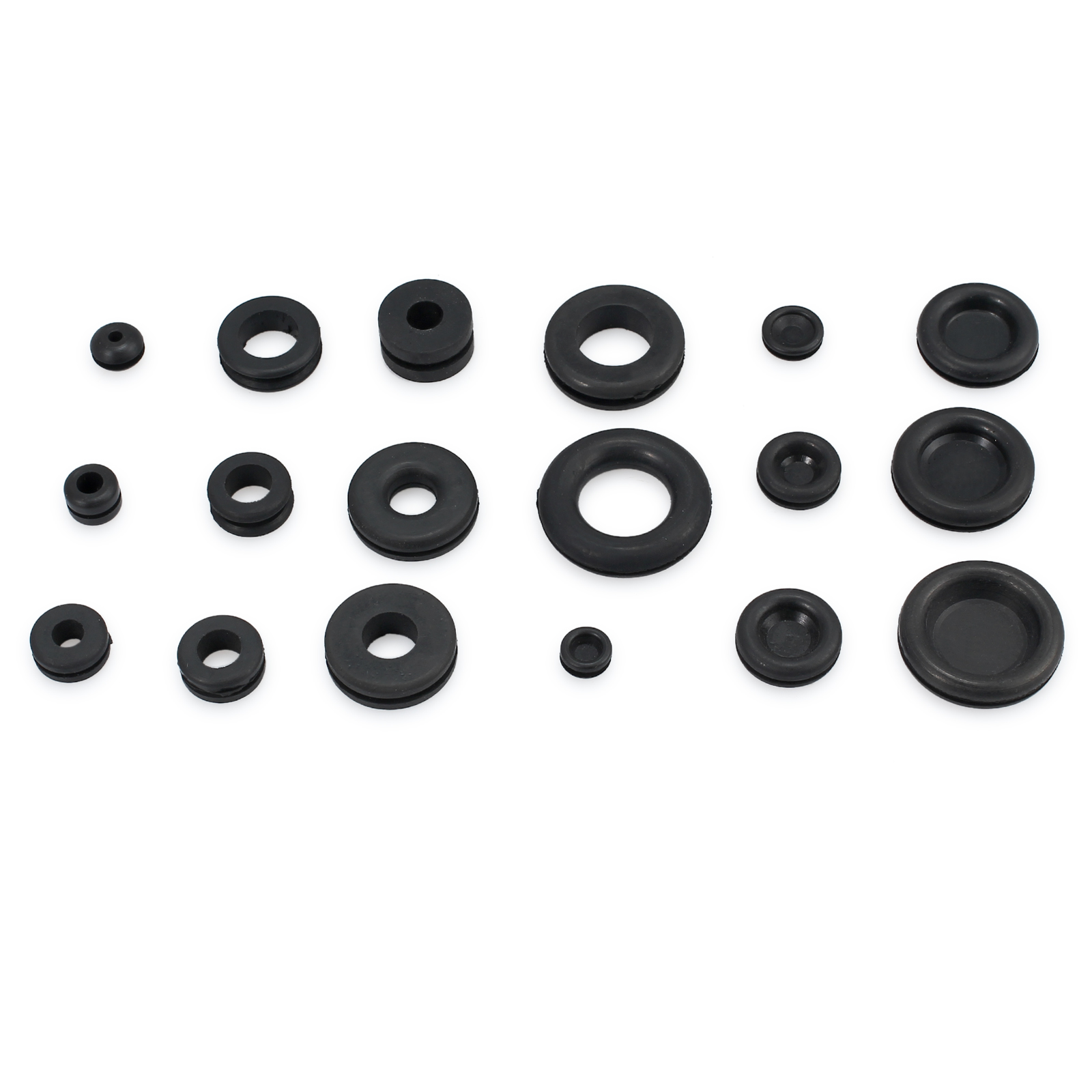 250 pcs anneau oeillets en caoutchouc assortiment joint d/'étanchéité kit
