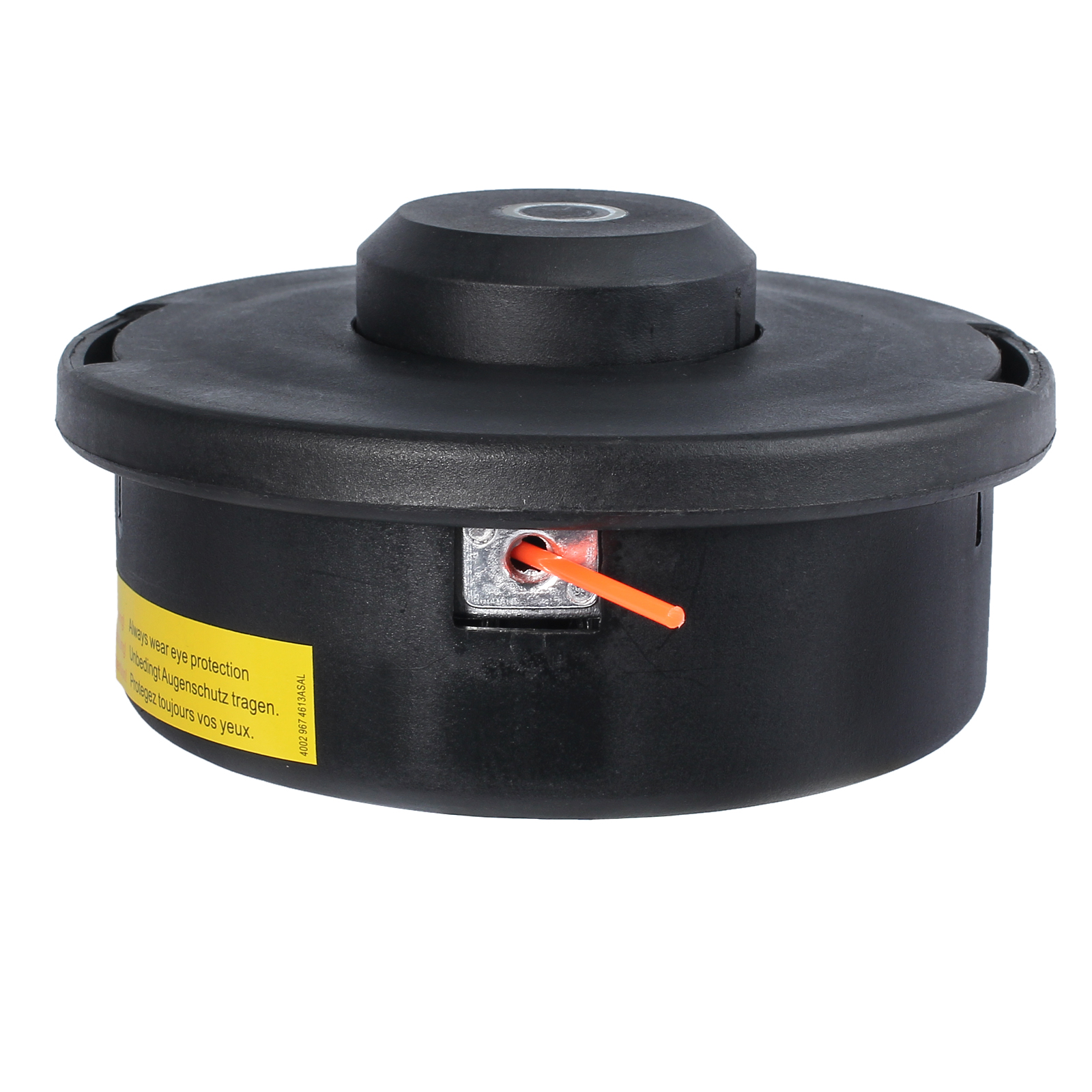 Black Nylon Line String Bump Weed Eater Trimmer Feed Head For STIHL M10