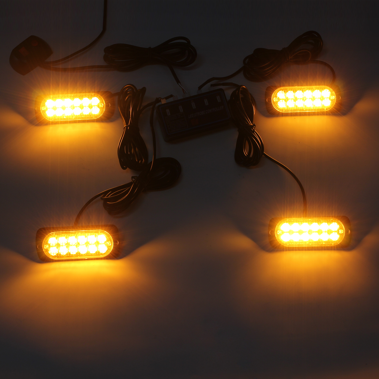 orange grill lights