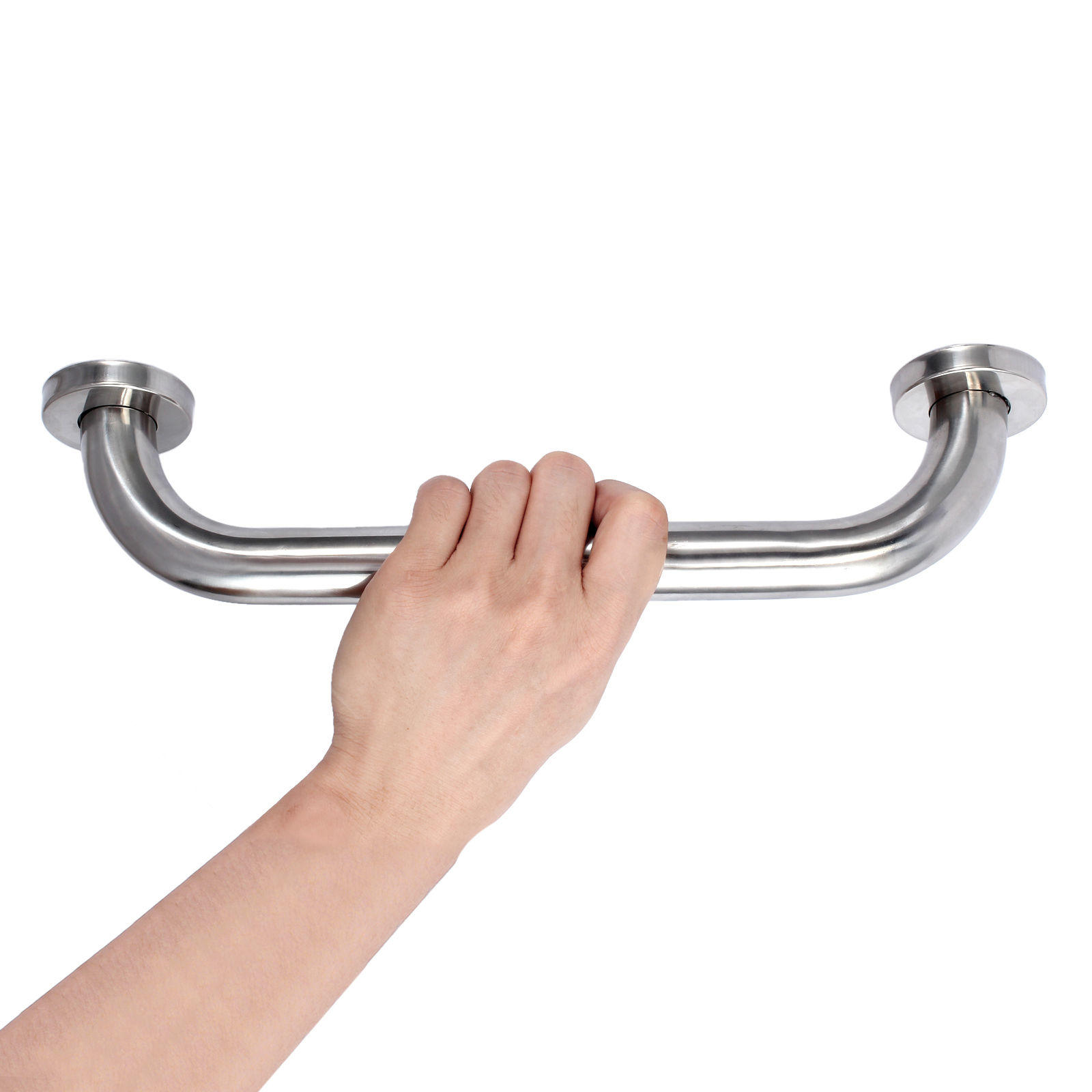 2 X Stainless Steel Bathroom Shower Wall Grab Bar Safety Grip Handle