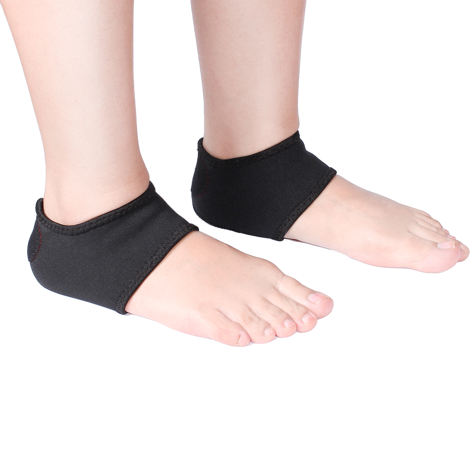 GEL Plantar Fasciitis ARCH Support Sleeve Cushion Foot Pain Heel Insole ...