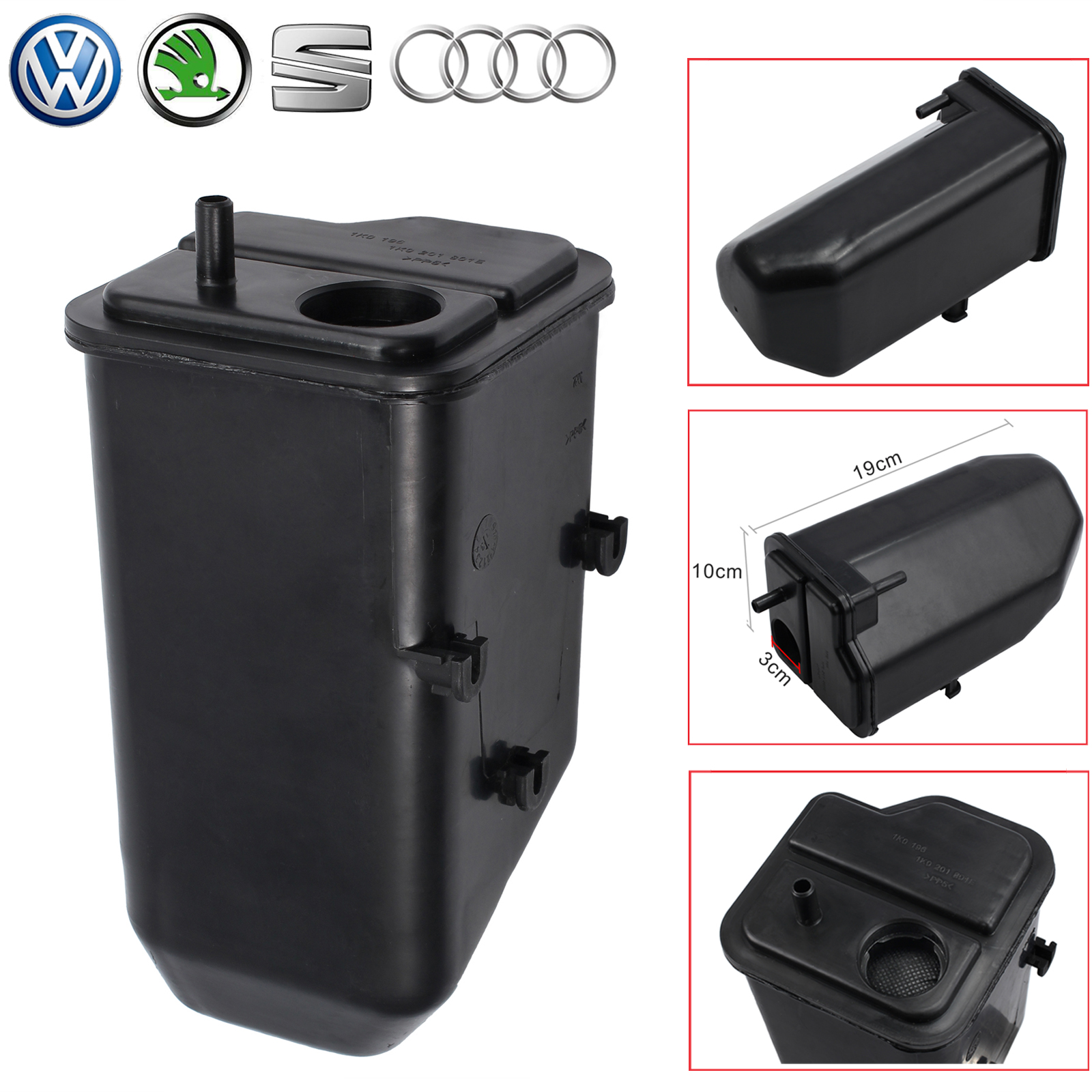 Activated carbon cans Charcoal Canister Hose For Audi VW SKODA SEAT