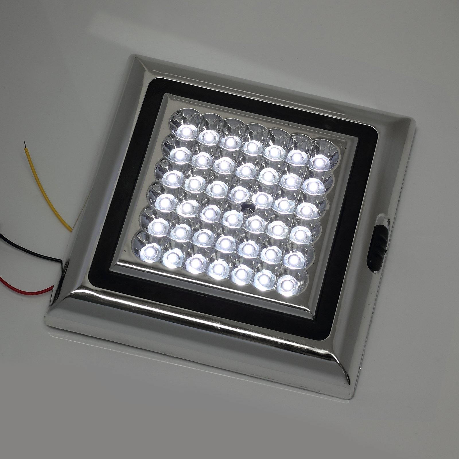 2stücke 42LED Helle Weiße Auto Van Fahrzeug DachDecke Innenbeleuchtung Lampe 12V