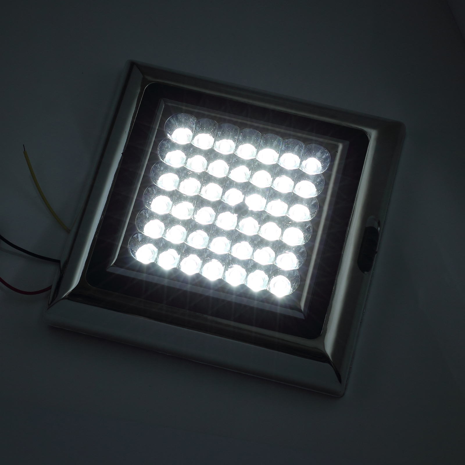 2stücke 42LED Helle Weiße Auto Van Fahrzeug DachDecke Innenbeleuchtung Lampe 12V