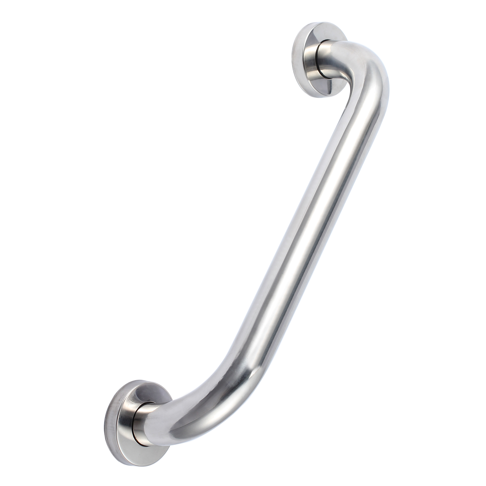 2 Stainless Steel Shower Bathroom Safety Handle Wall Grab Bar Grip