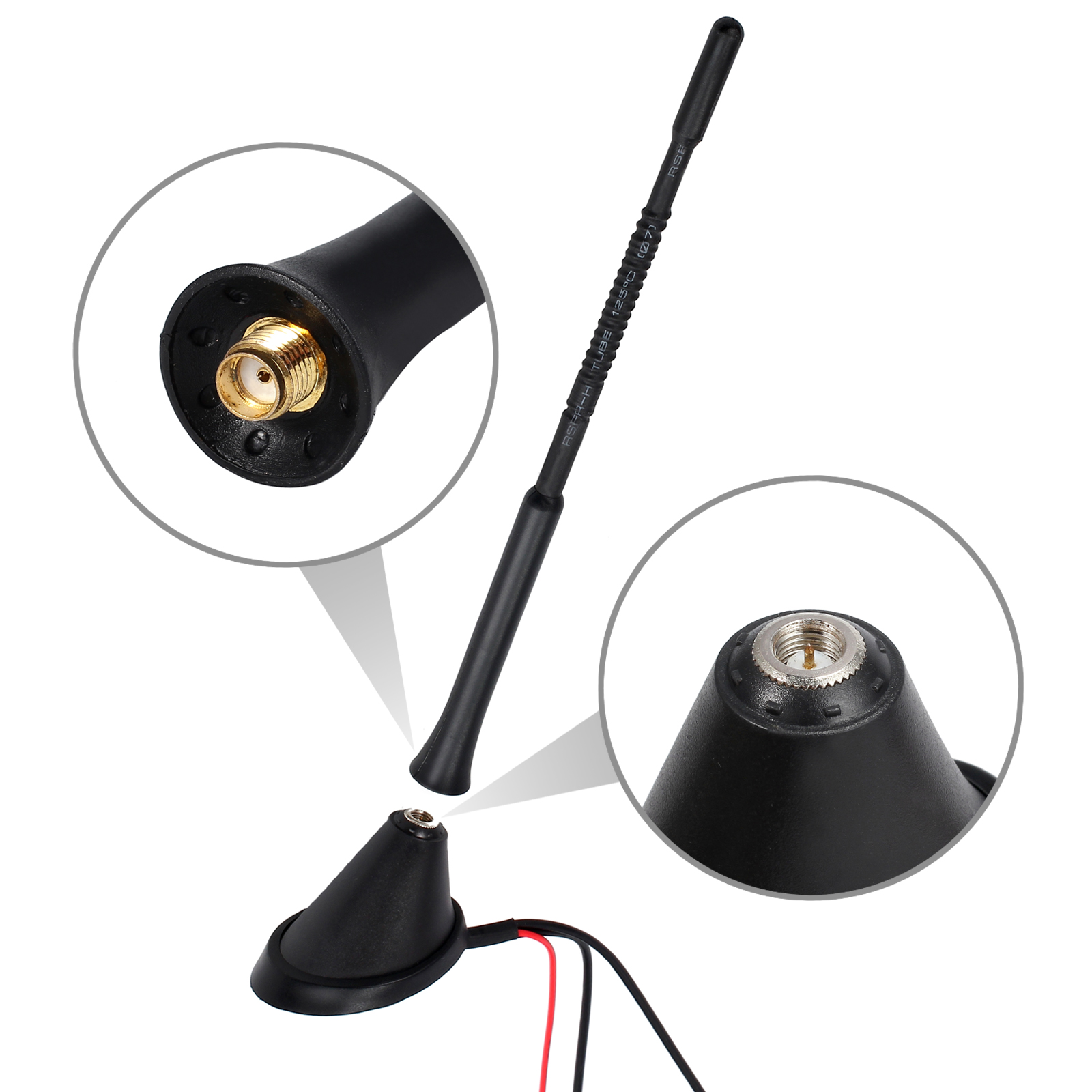 DAB + FM Antenne Universal Stabantenne Dachantenne Radioantenne ...