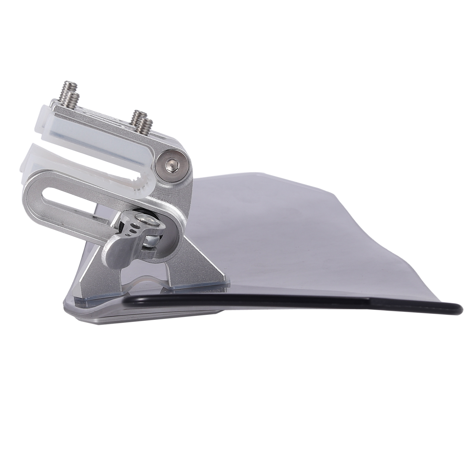 Adjustable Clip On Windshield Extension Spoiler Wind Deflector For