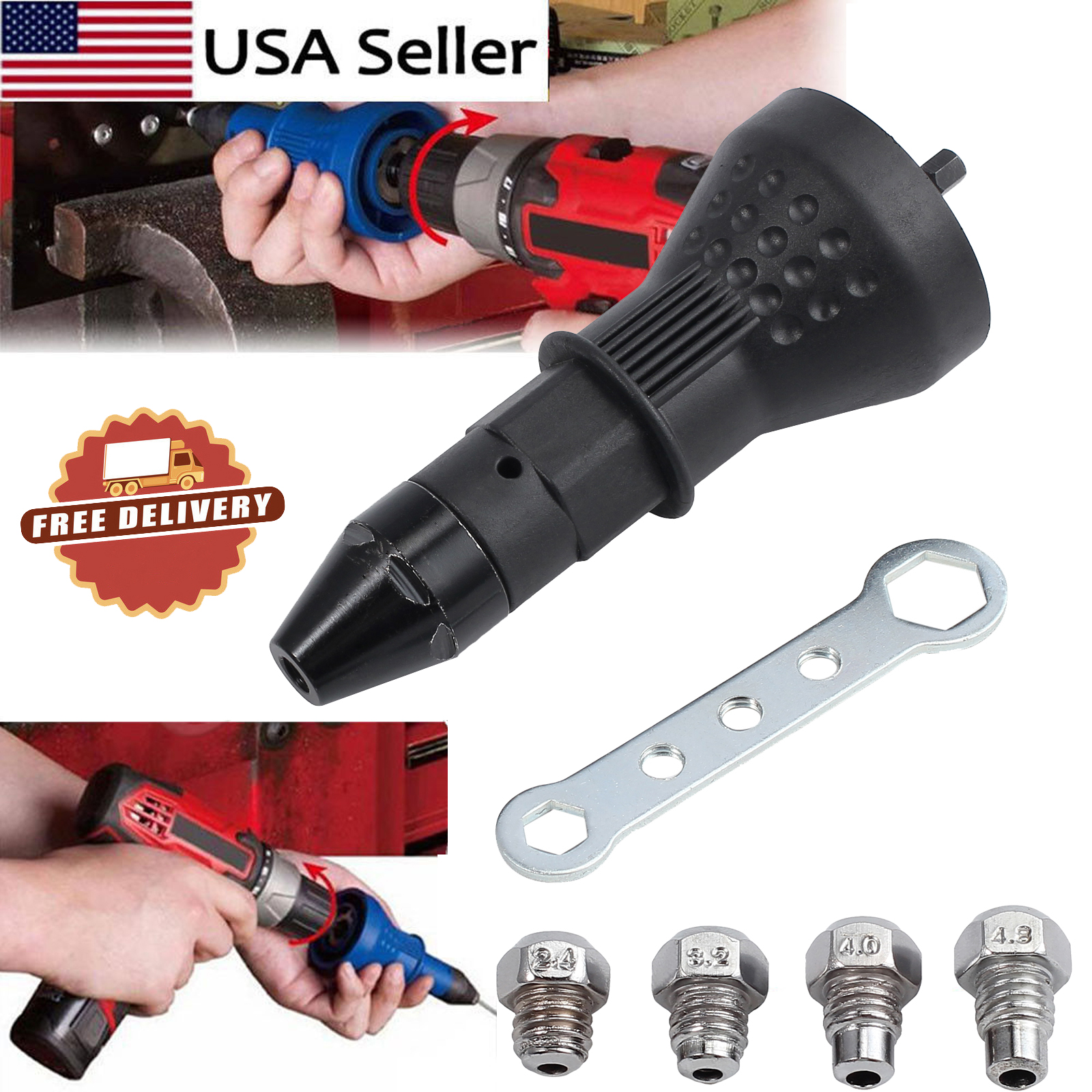 cordless electric rivet gun