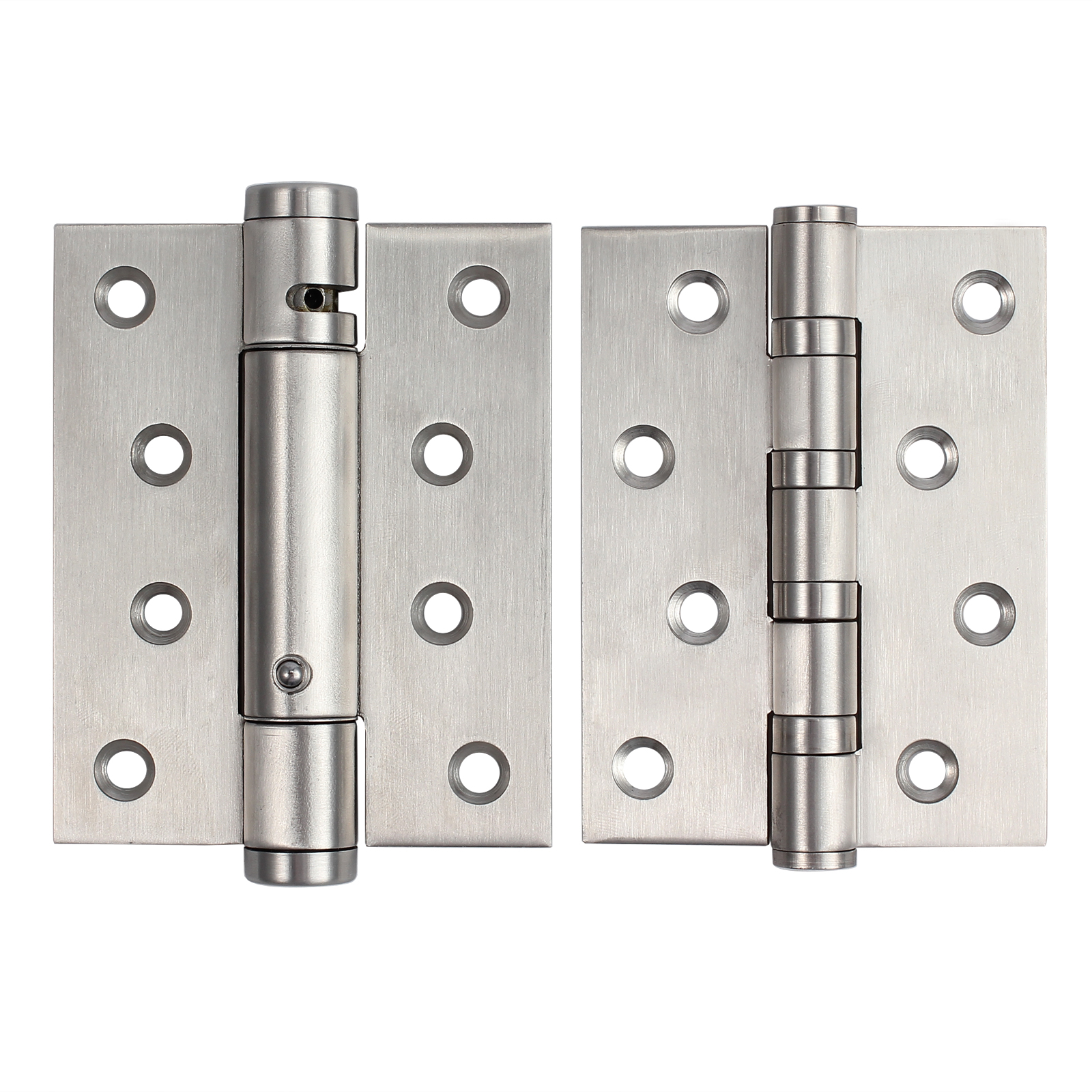 3X 4"DOOR HINGES FIRE RATED CHROME Self Closing Single Action