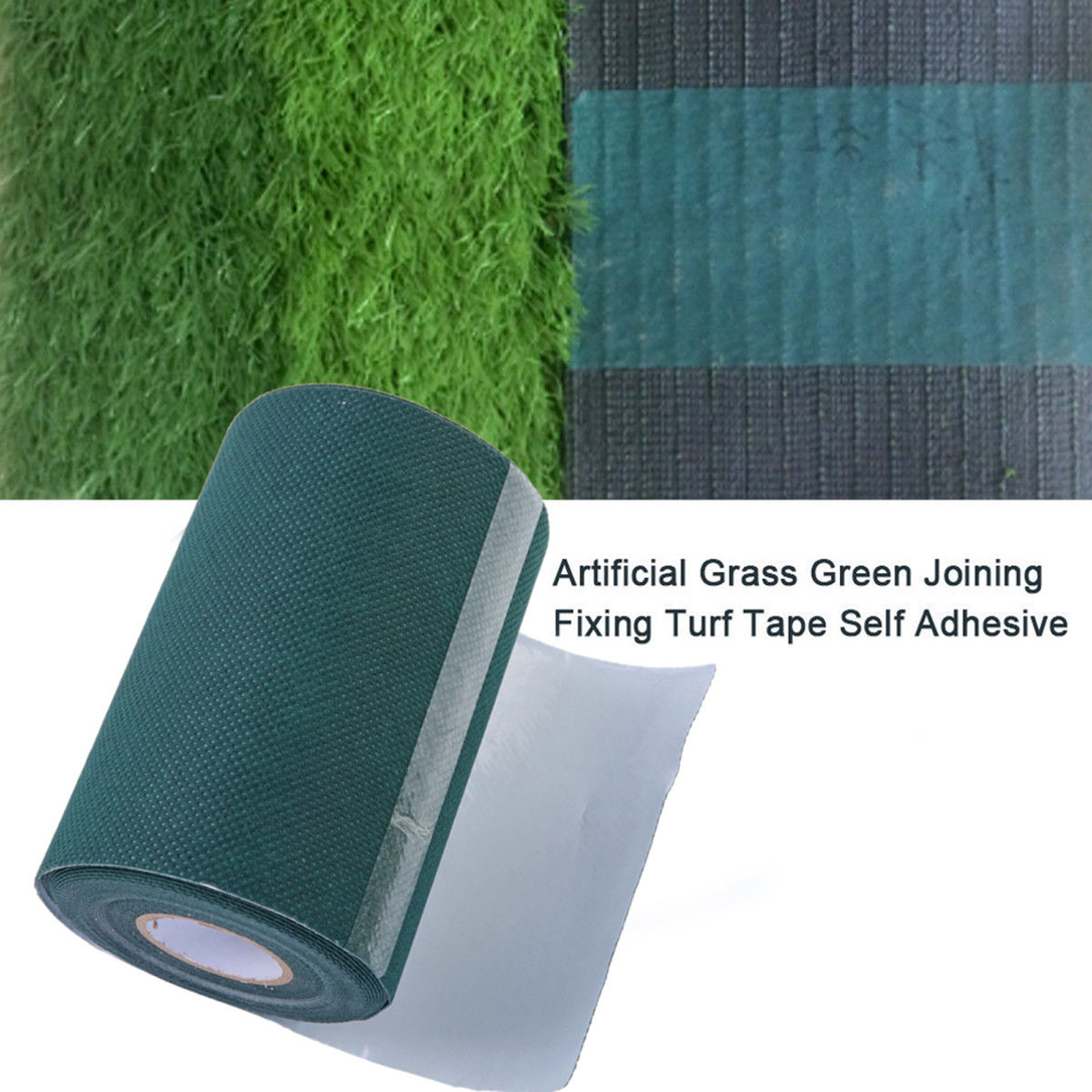 10M 10*15cm Artificial Grass Self Adhesive Synthetic Turf Joining Tape