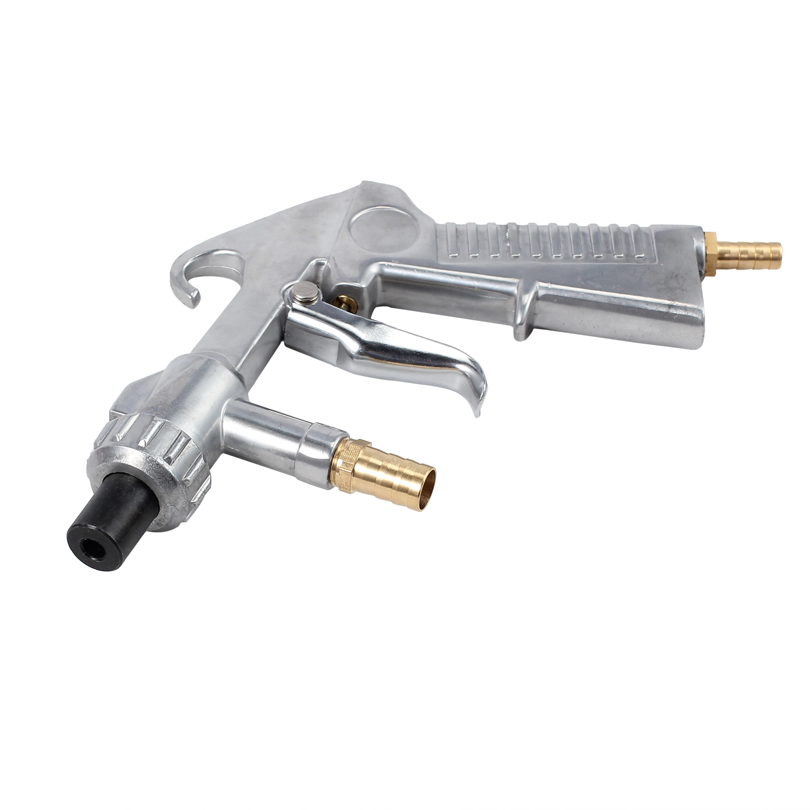 NEW Sand Blasting Gun Sandblaster+4X Ceramic Nozzles+Extra Iron Nozzle