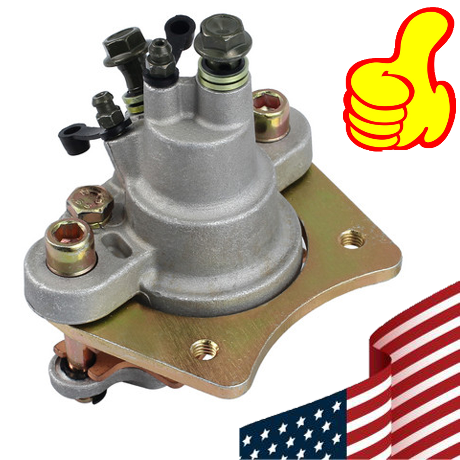 Rear Brake Caliper for Polaris Sportsman 400 450 500 600 700 800 2003-2009 Replacement Parts