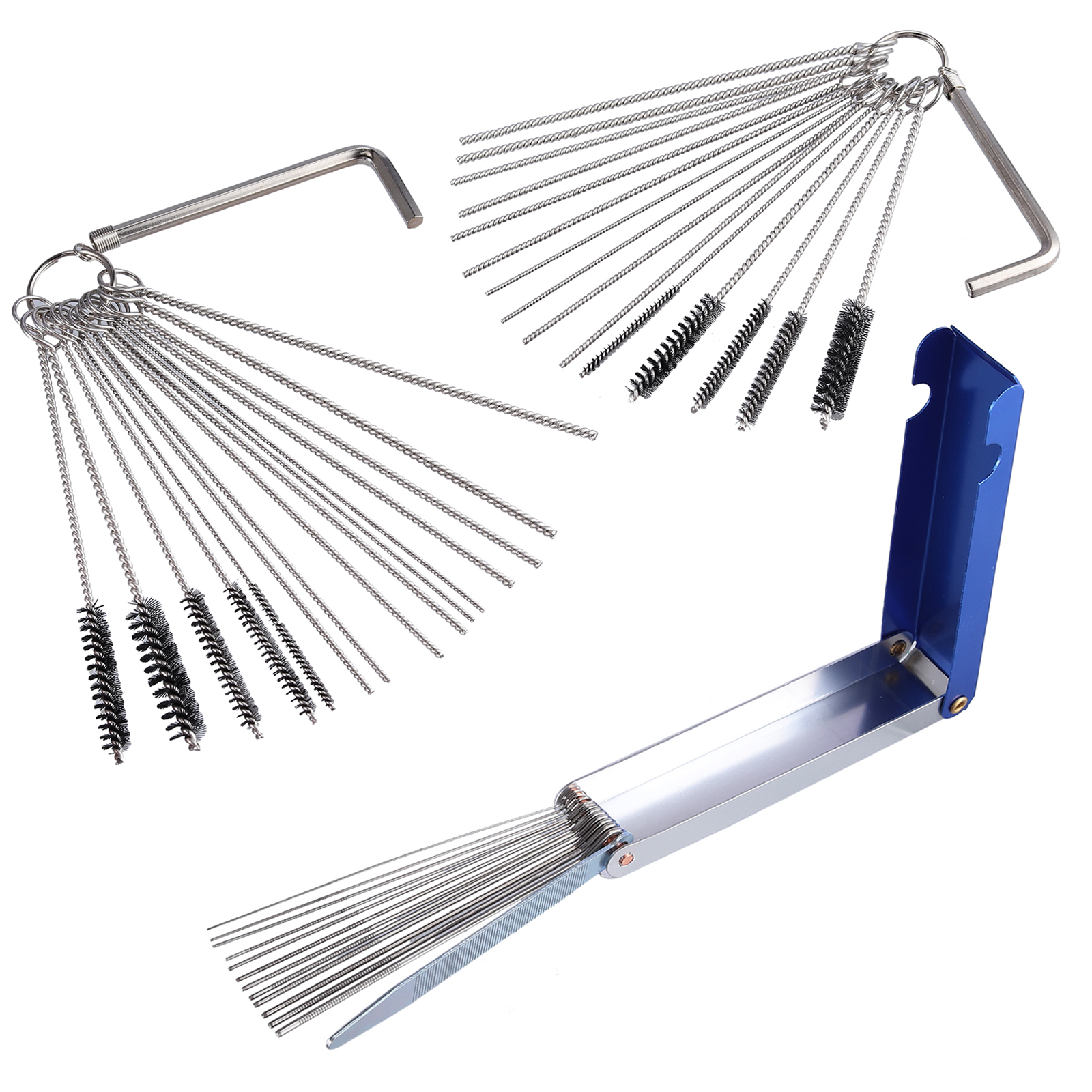 Stainless Carburetor Carb Cleaning Jet Cleaner Kit Tool Set For Motorcycle ATV 784099939808 eBay