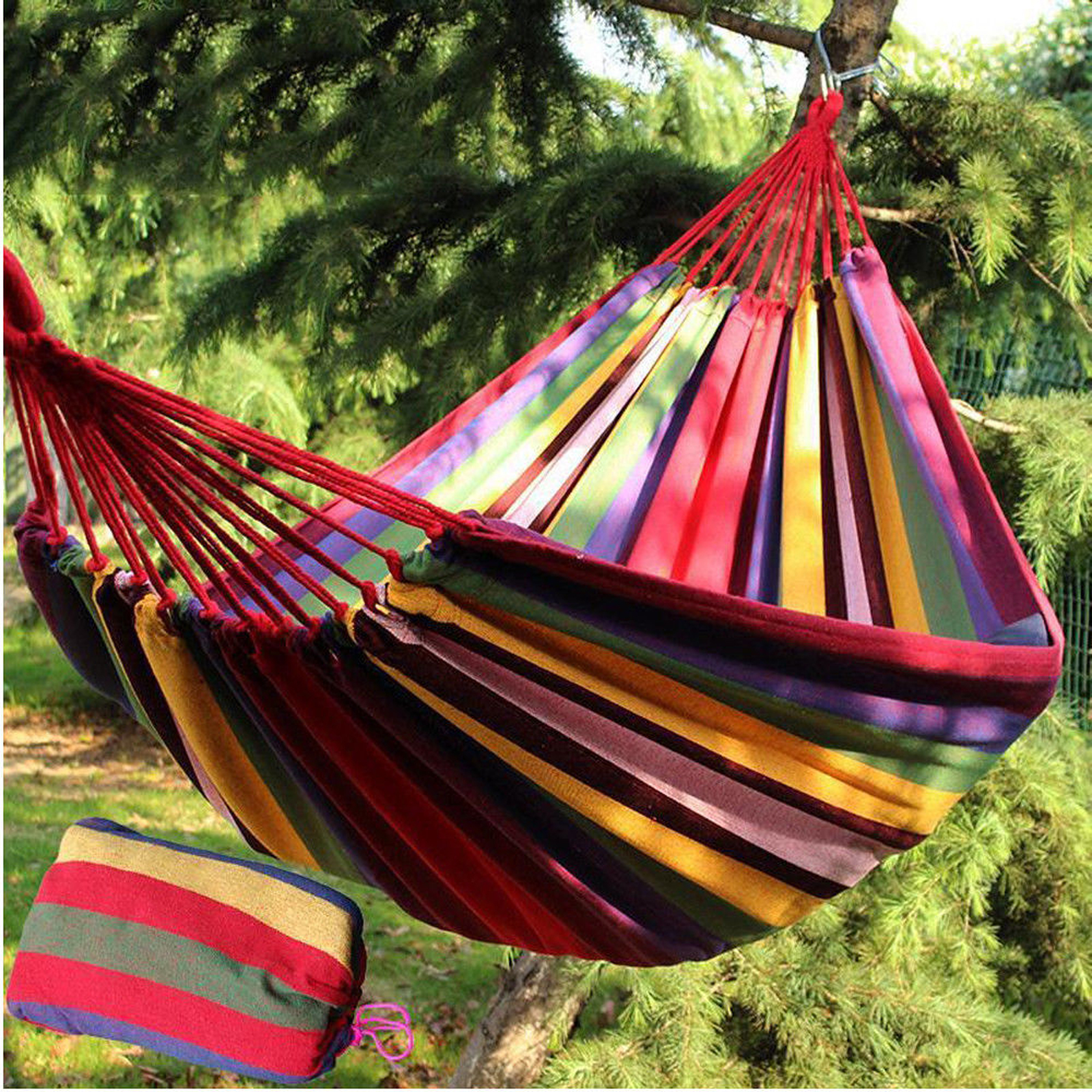 Double Large Hammock Bears 300KG Extra Wide 190 x 150cm for Canvas