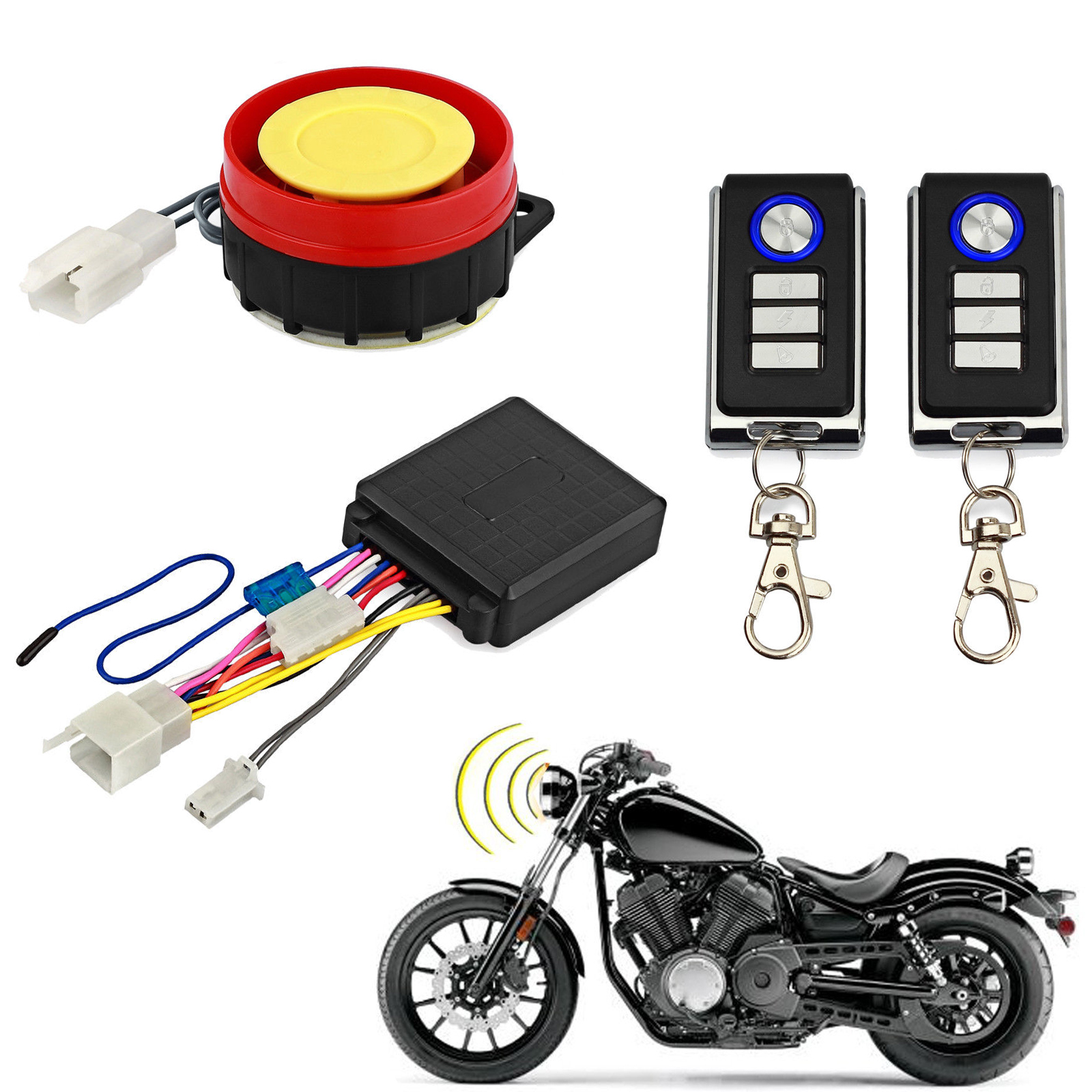 motorcycle anti theft system