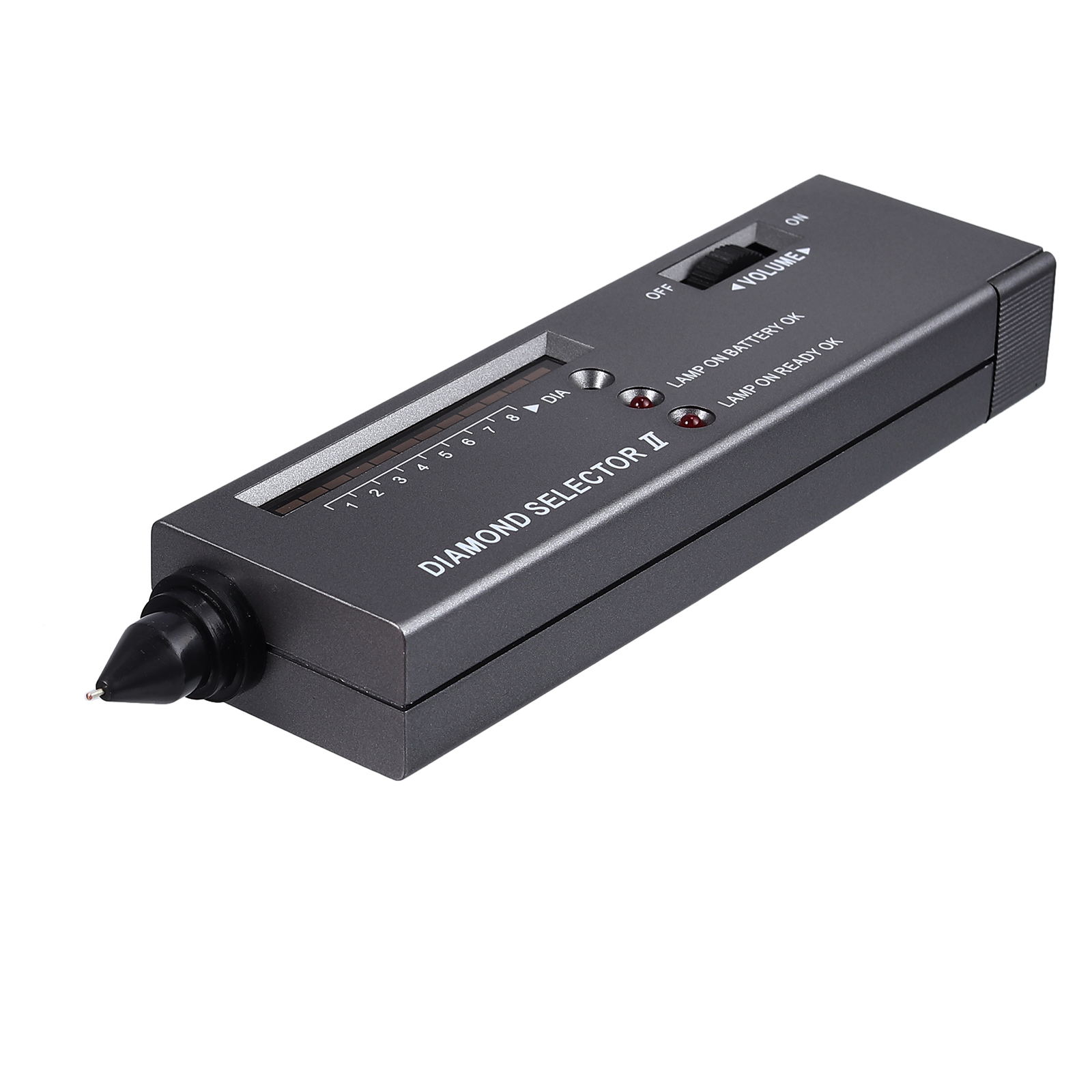 Jewelry Diamond Tester Selector Gemstone Tool Gems Test LED Audio