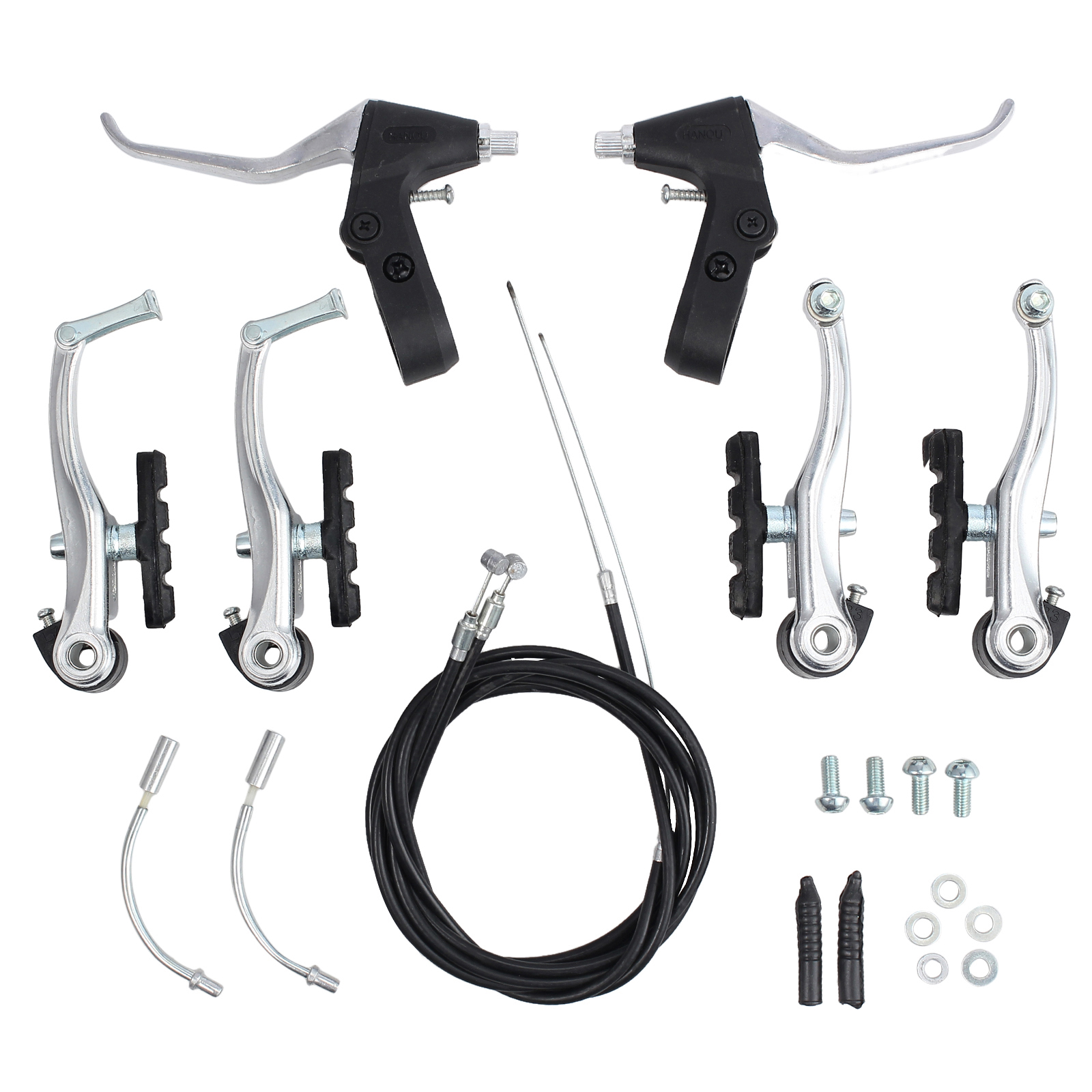 Fahrrad VBrake Set Bremskörper Bremsen Alu Felgenbremse