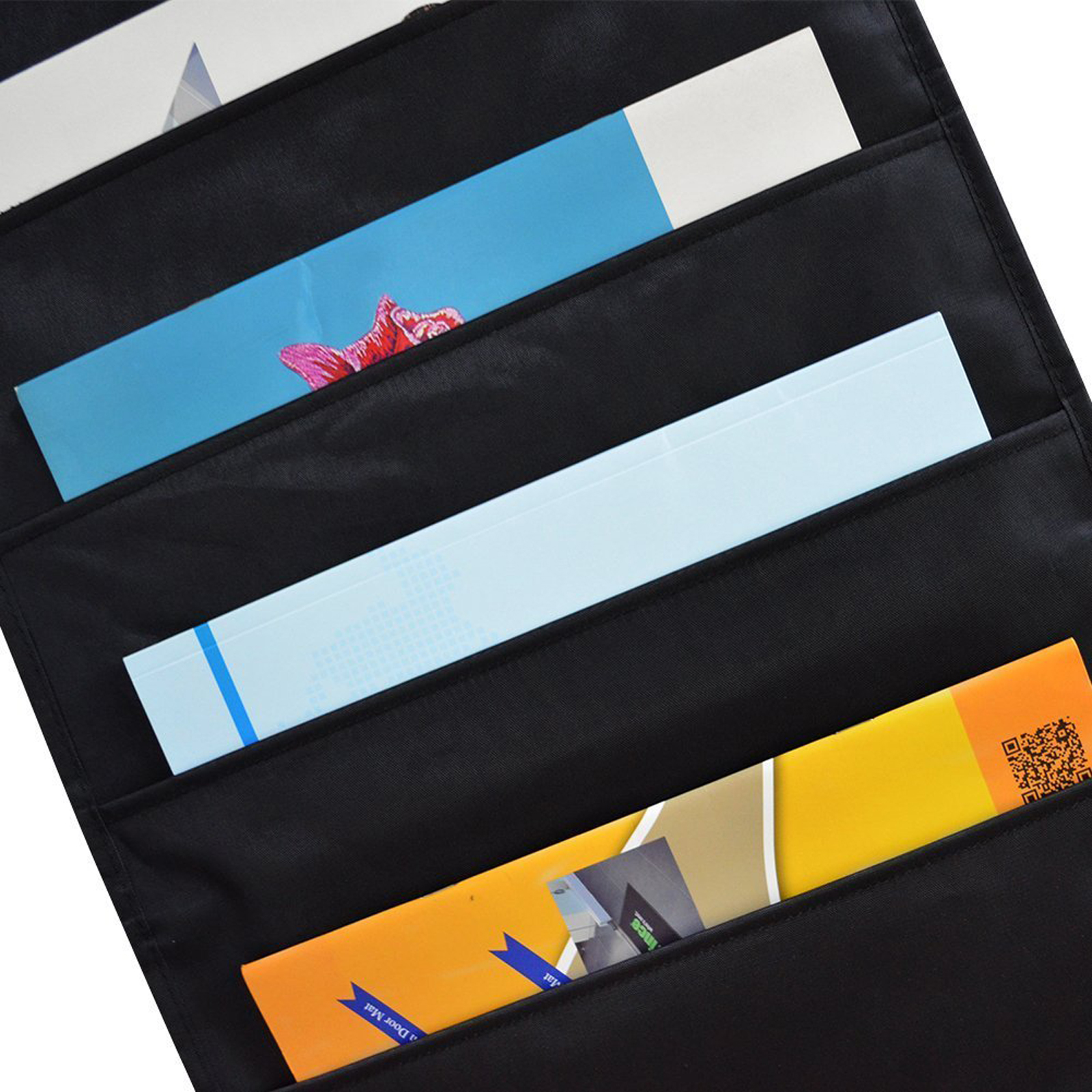 10Pockets Office Wall Door File Organizer Pocket Storage Magazine ...