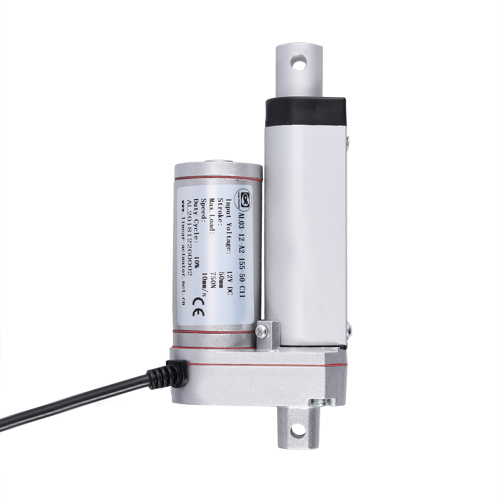 Dc 12v 750n 50mm Linear Actuator Motor For Auto Car Rv Electric