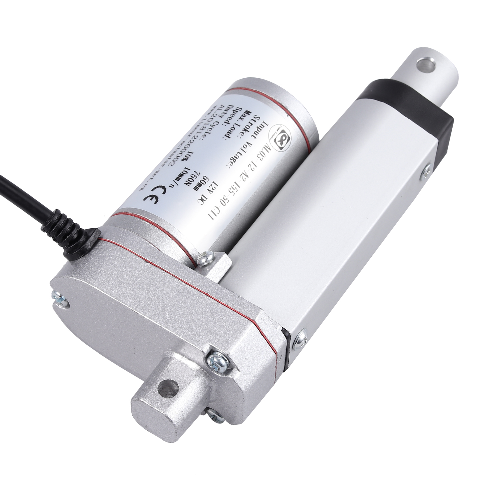 50mm/2 inch 750N Linear Actuator 12V Electric Motor Auto Lift Window