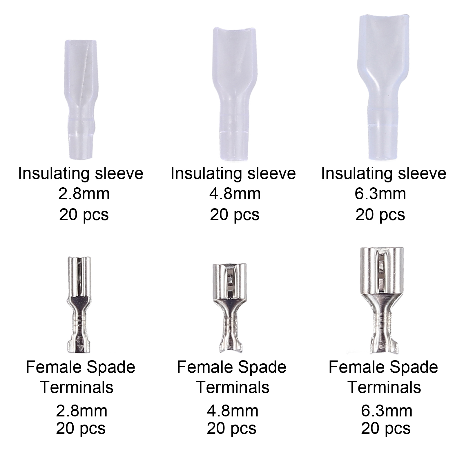 Spade Terminal Connector Sizes