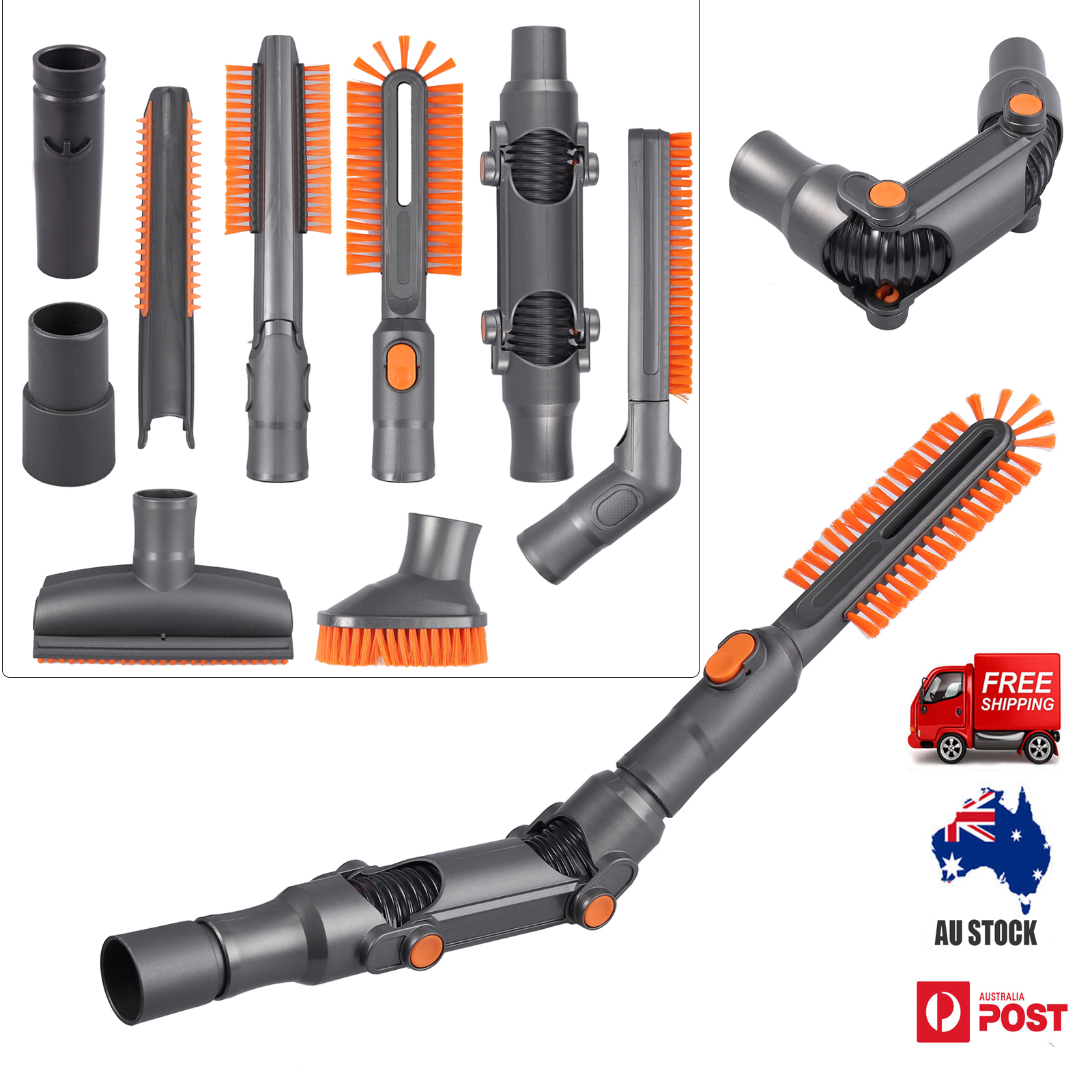 Pack 8 for Dyson V6 Replacement Vacuum Cleaner Spare Parts Kit 32MM