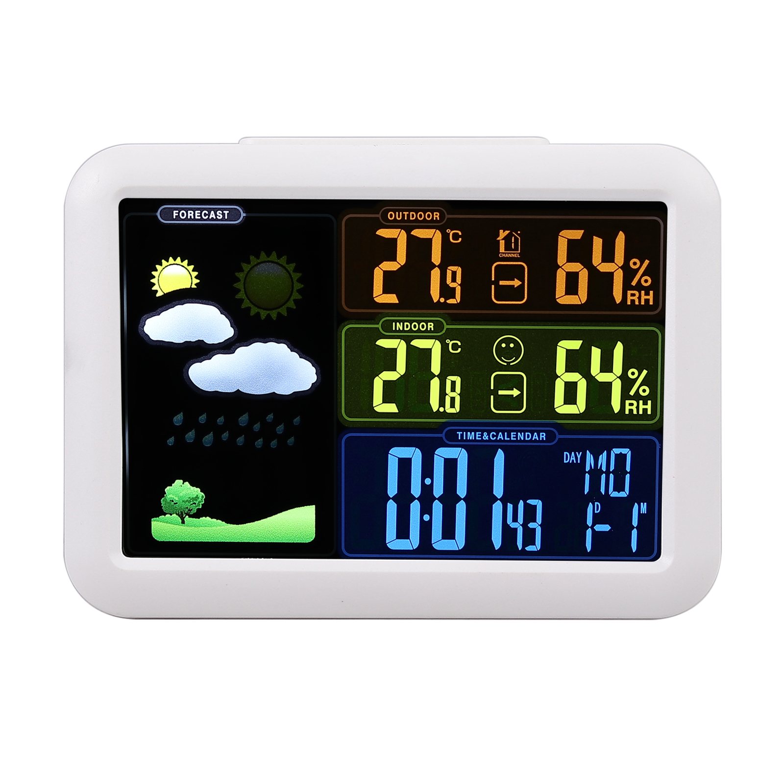 wetterstation farbdisplay