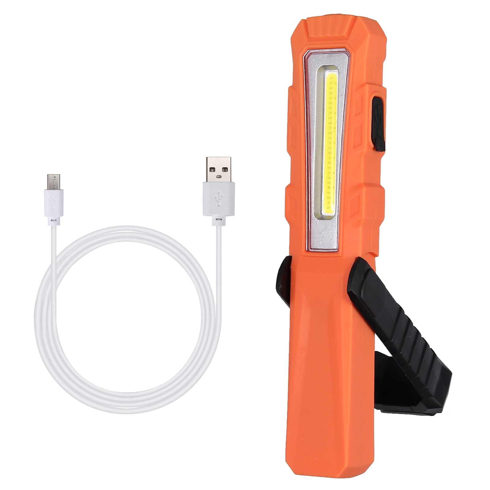 Rechargeable Ultra Bright COB LED Flashlight Inspection Lamp