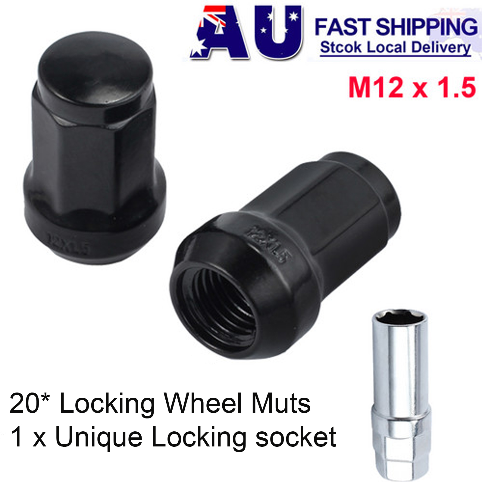 m12 1.5 lug nut key