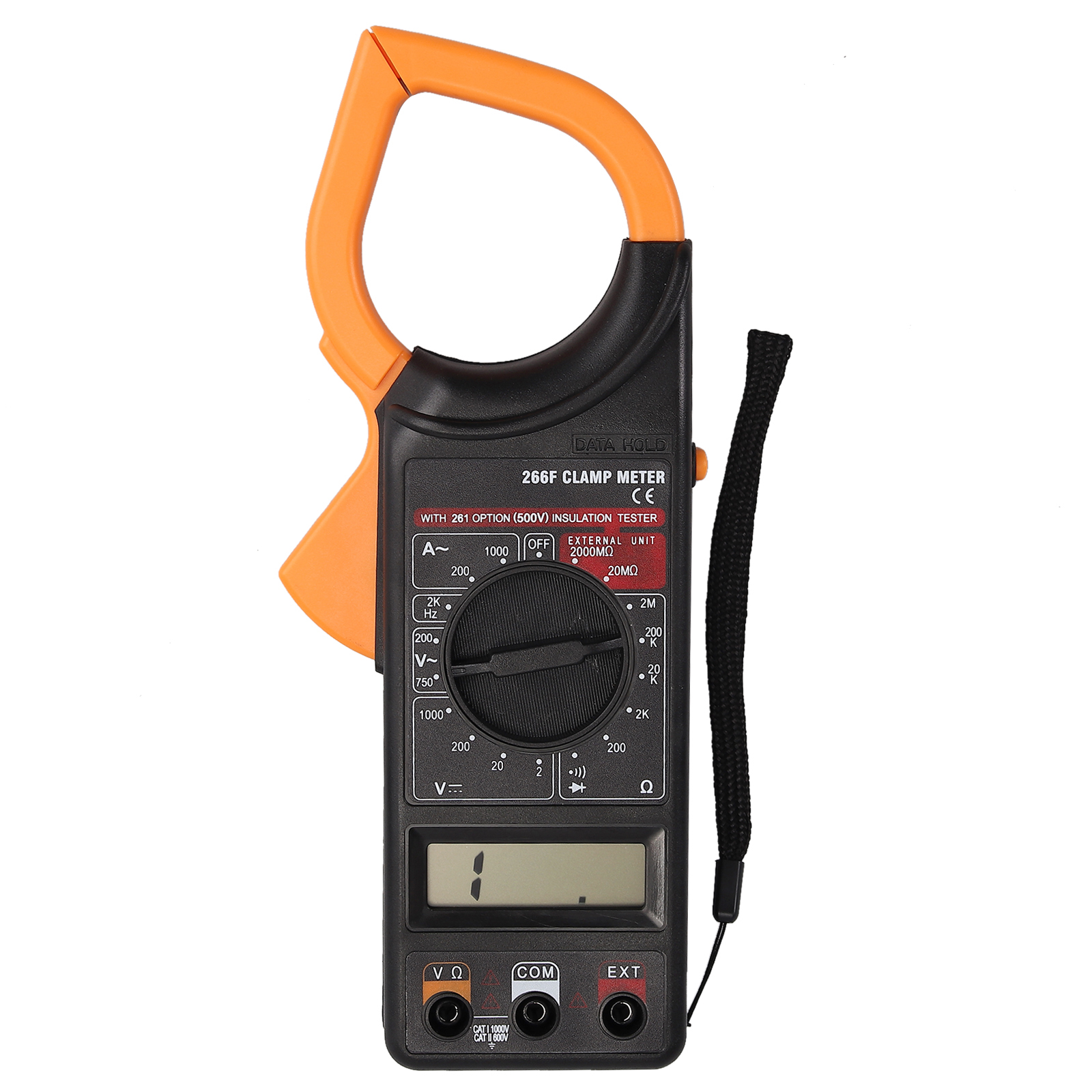 Digital Clamp Multimeter Amp Meter OHM AC/DC Current Voltage Volt