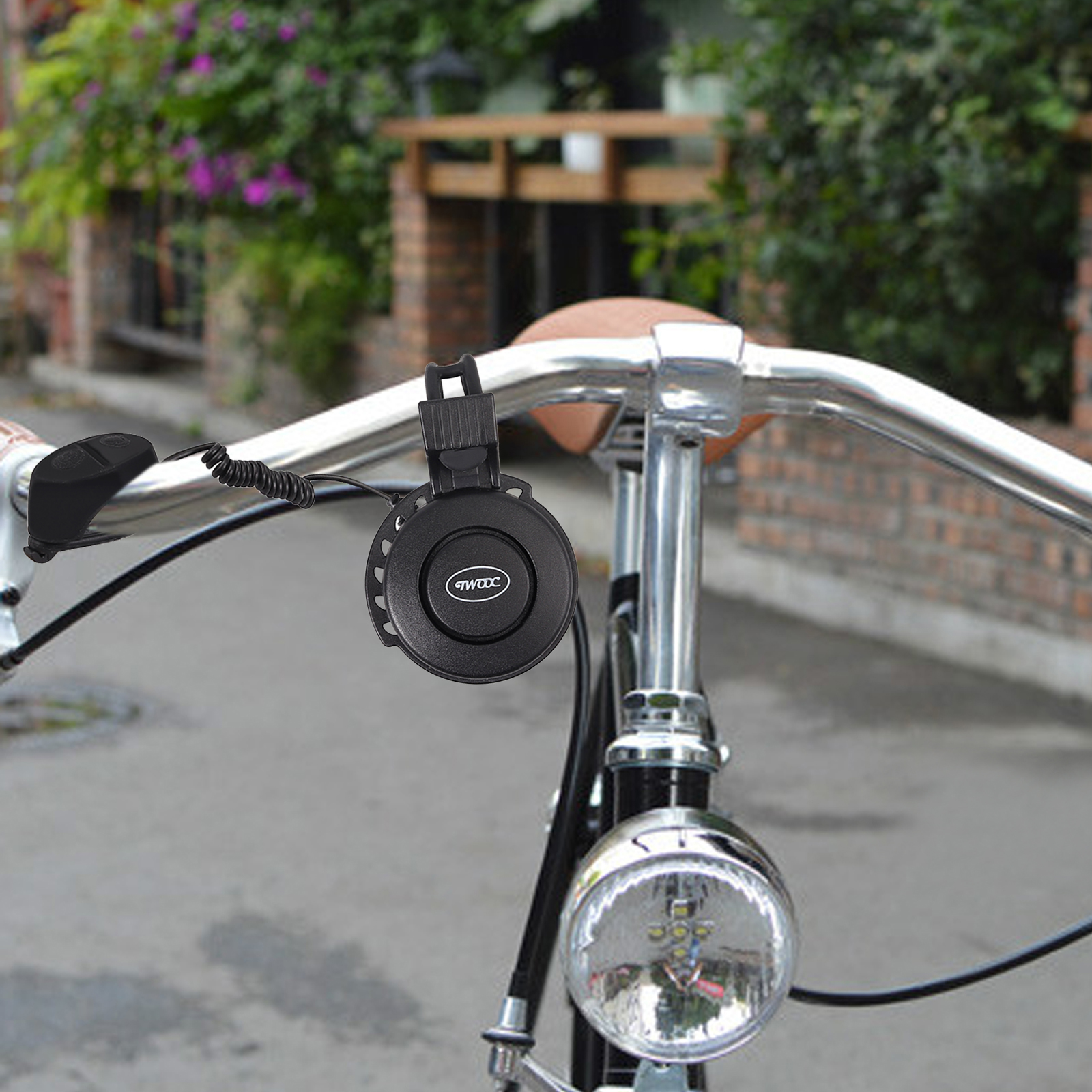 Elektrisch Fahrradklingel 120db Fahrrad Horn Sirene Hupe