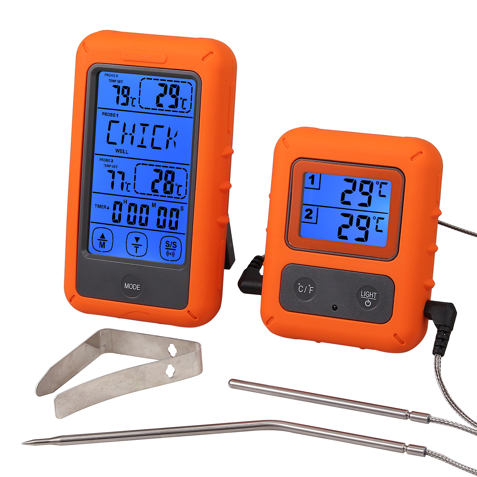 Digital Food Thermometer Probe Cooking Meat Temperature BBQ Kitchen