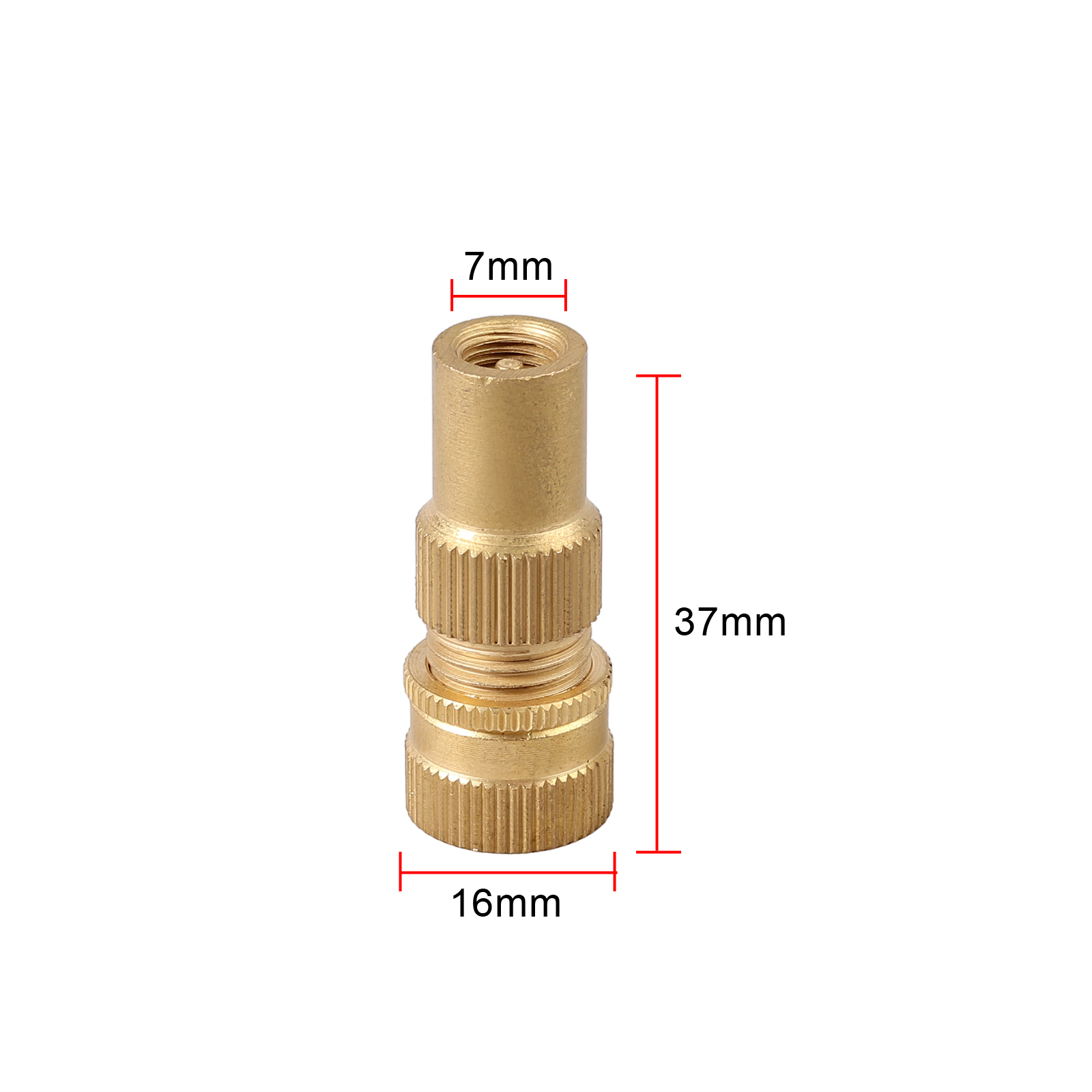 8PCS Car Auto Tyre Deflators Brass Air Deflator 630PSI Tire Valve Core