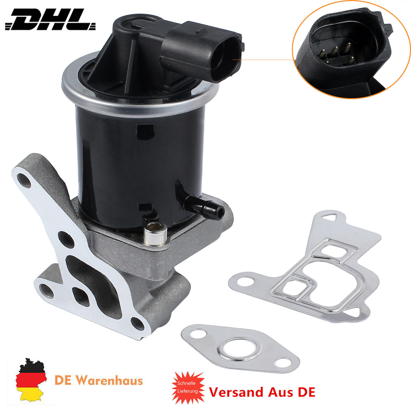 AGR VENTIL Abgasrückführungsventil für VW Polo 6N 6N2 SEAT Arosa 1.0 030131503F