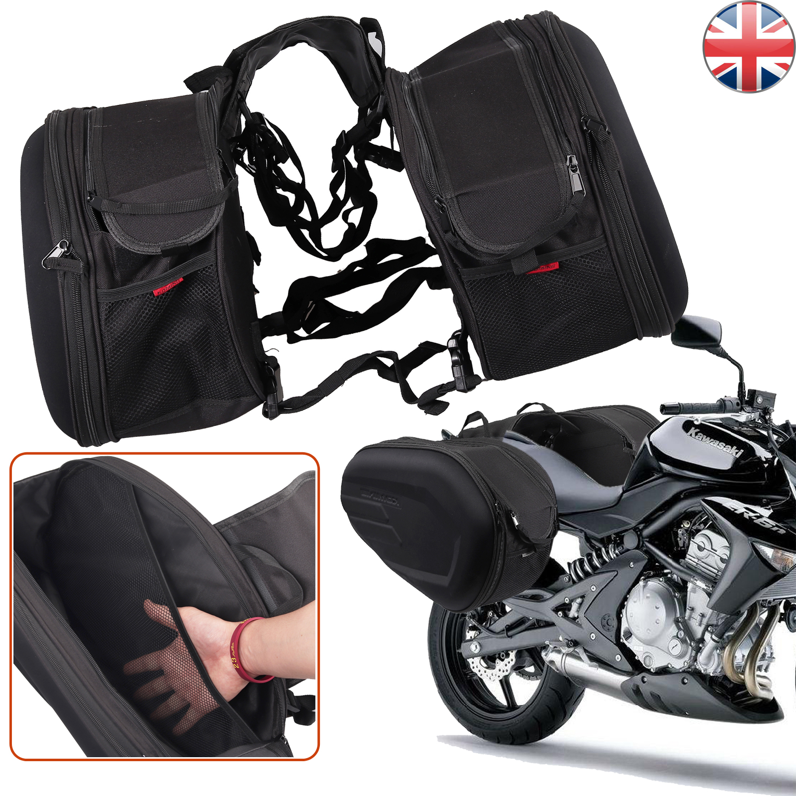 universal motorcycle panniers