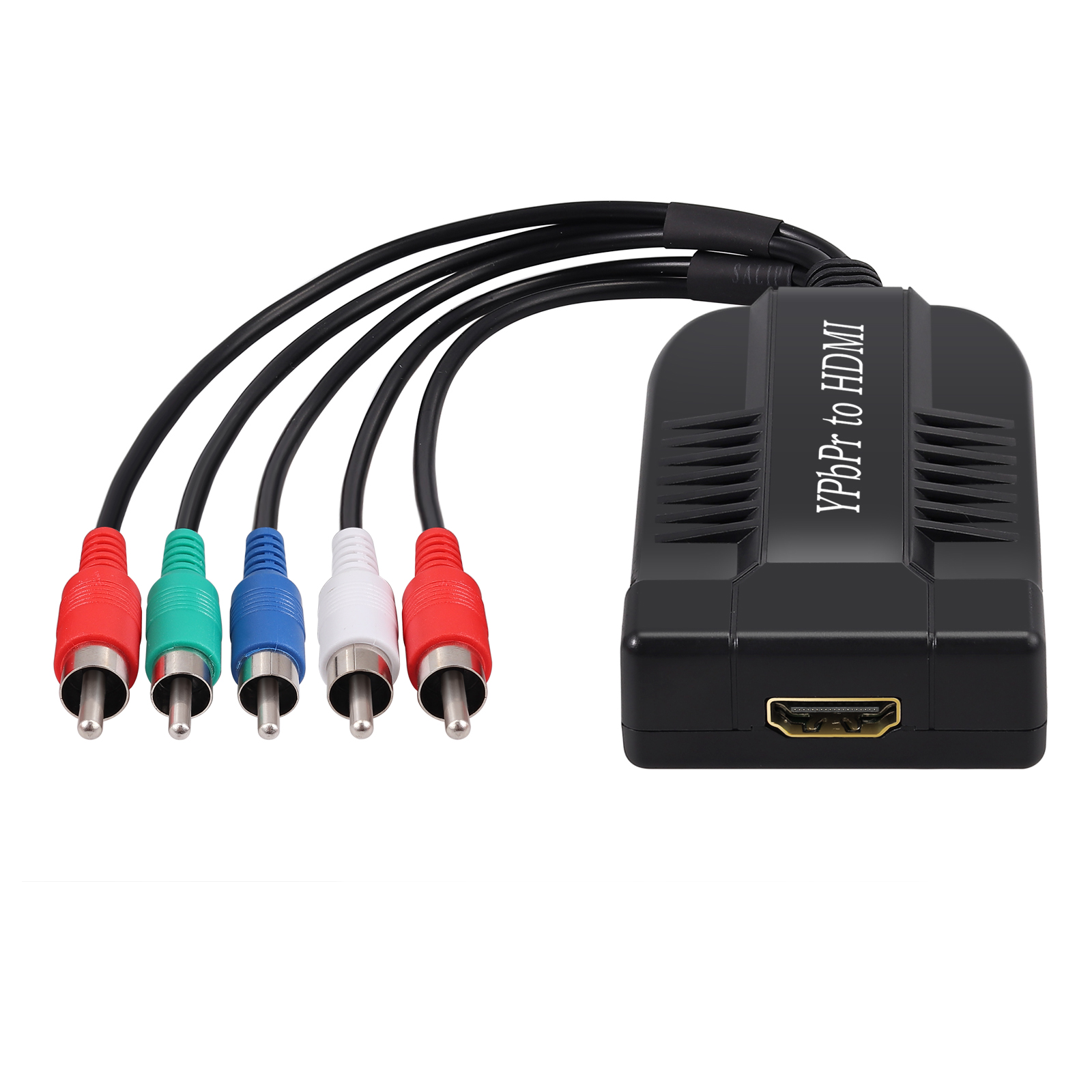 1080P (Male)YPBPR to HDMI Converter RGB Component Video Audio Adapter ...