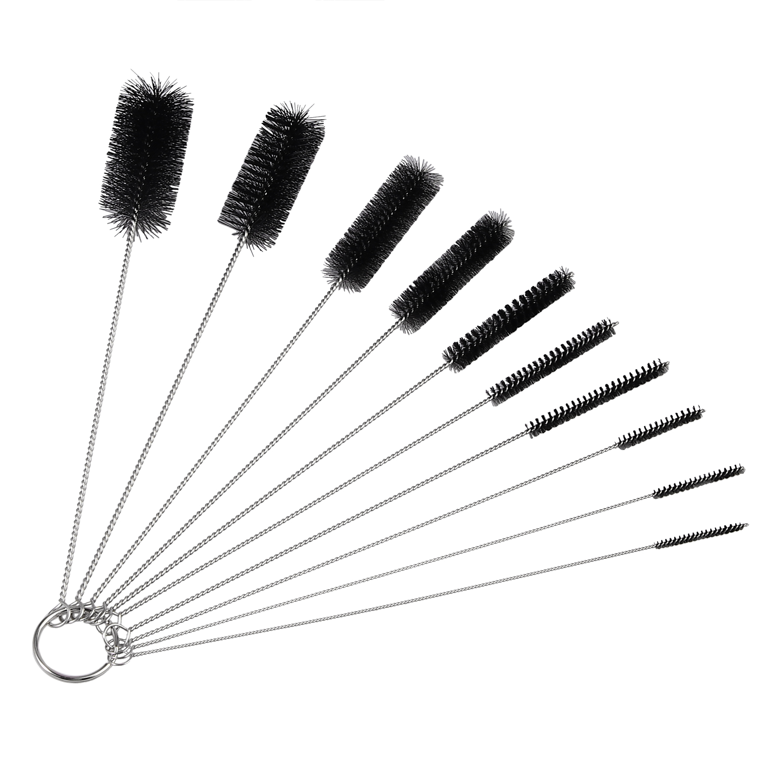20x Reinigungsbürste Bürsten Schlauchbürste Rohrbürste Flaschenbürste Nylon Set