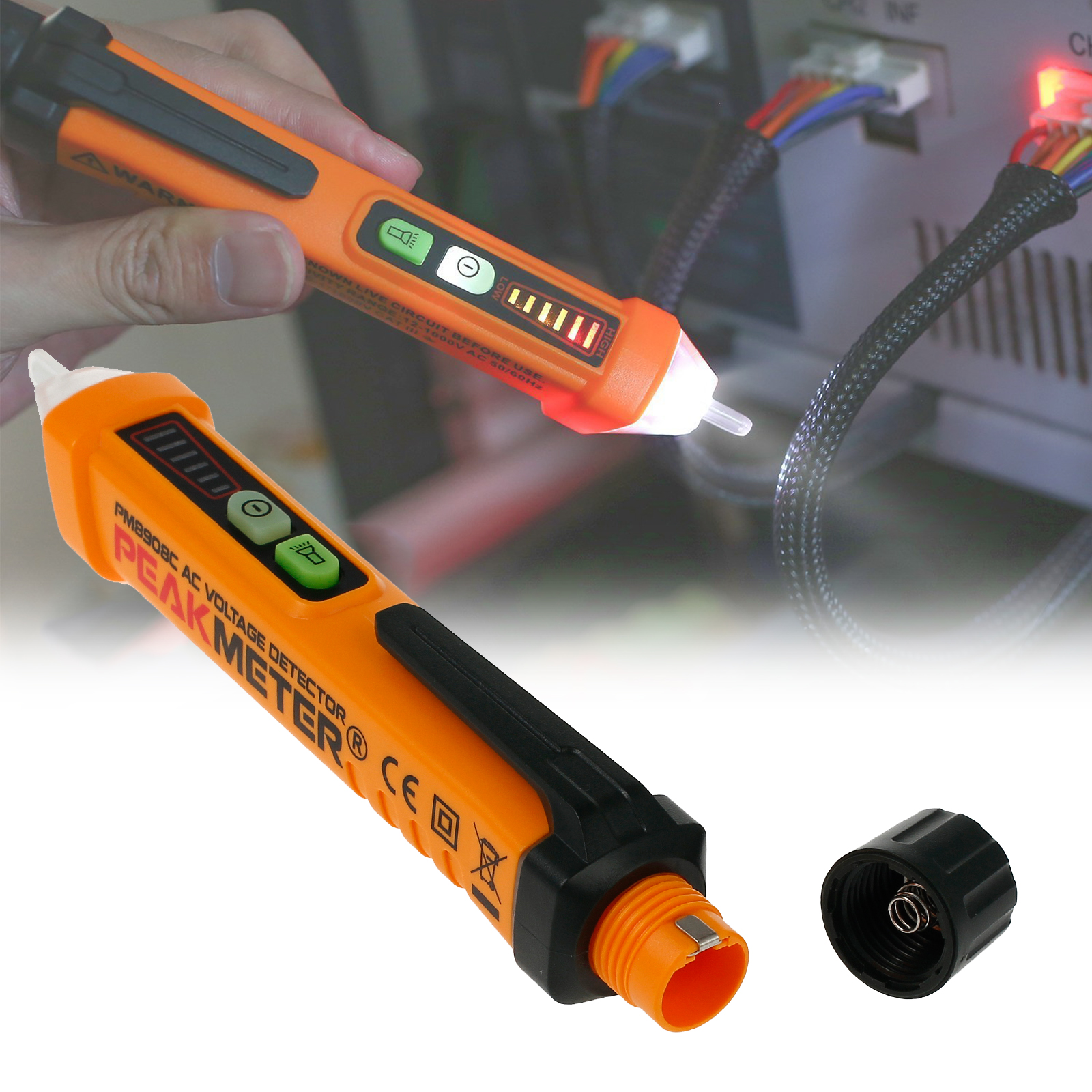 Circuit Tester Voltage Electrical LED Light Test Tool Pen Detector 12