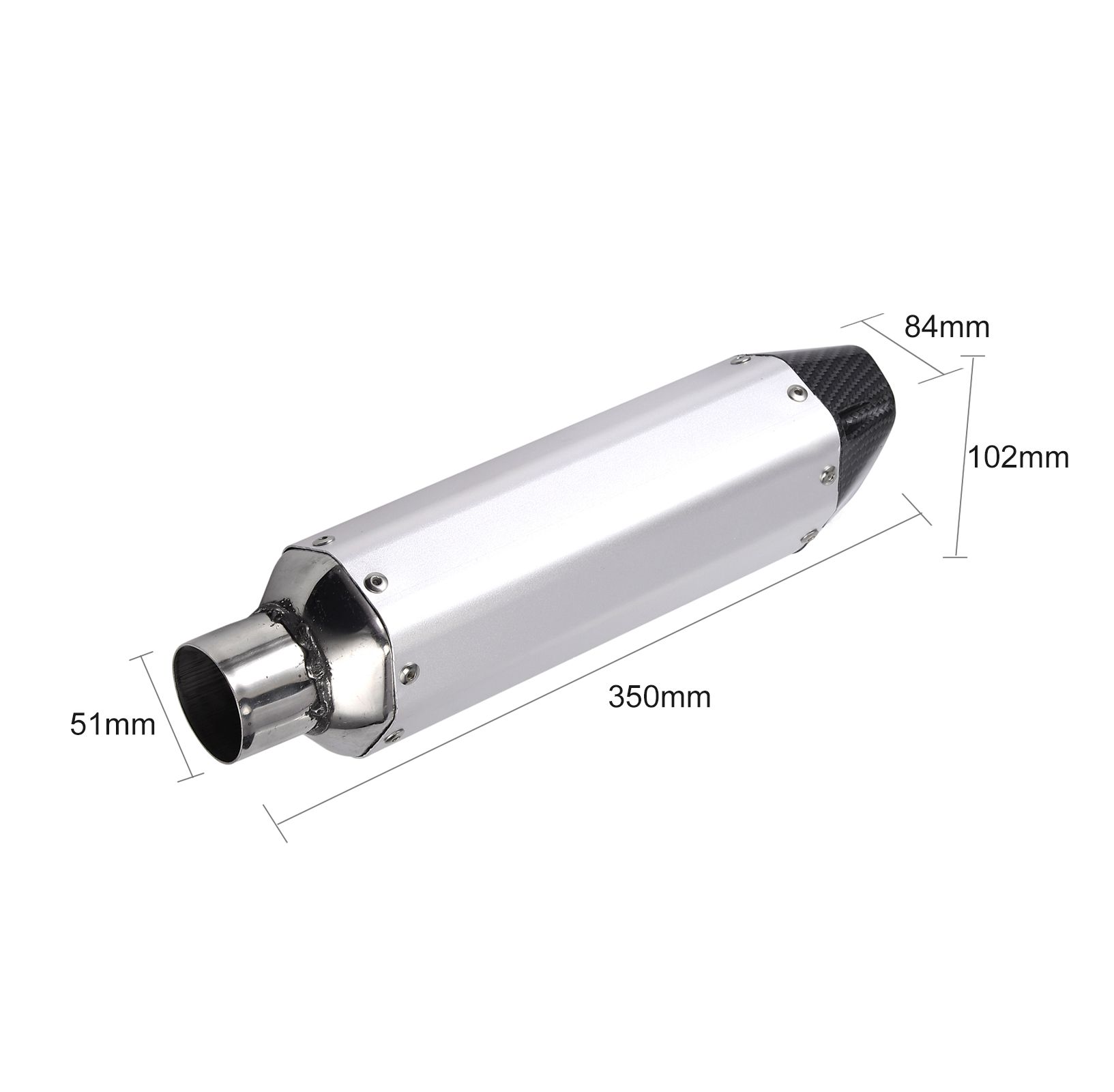 universal exhaust muffler